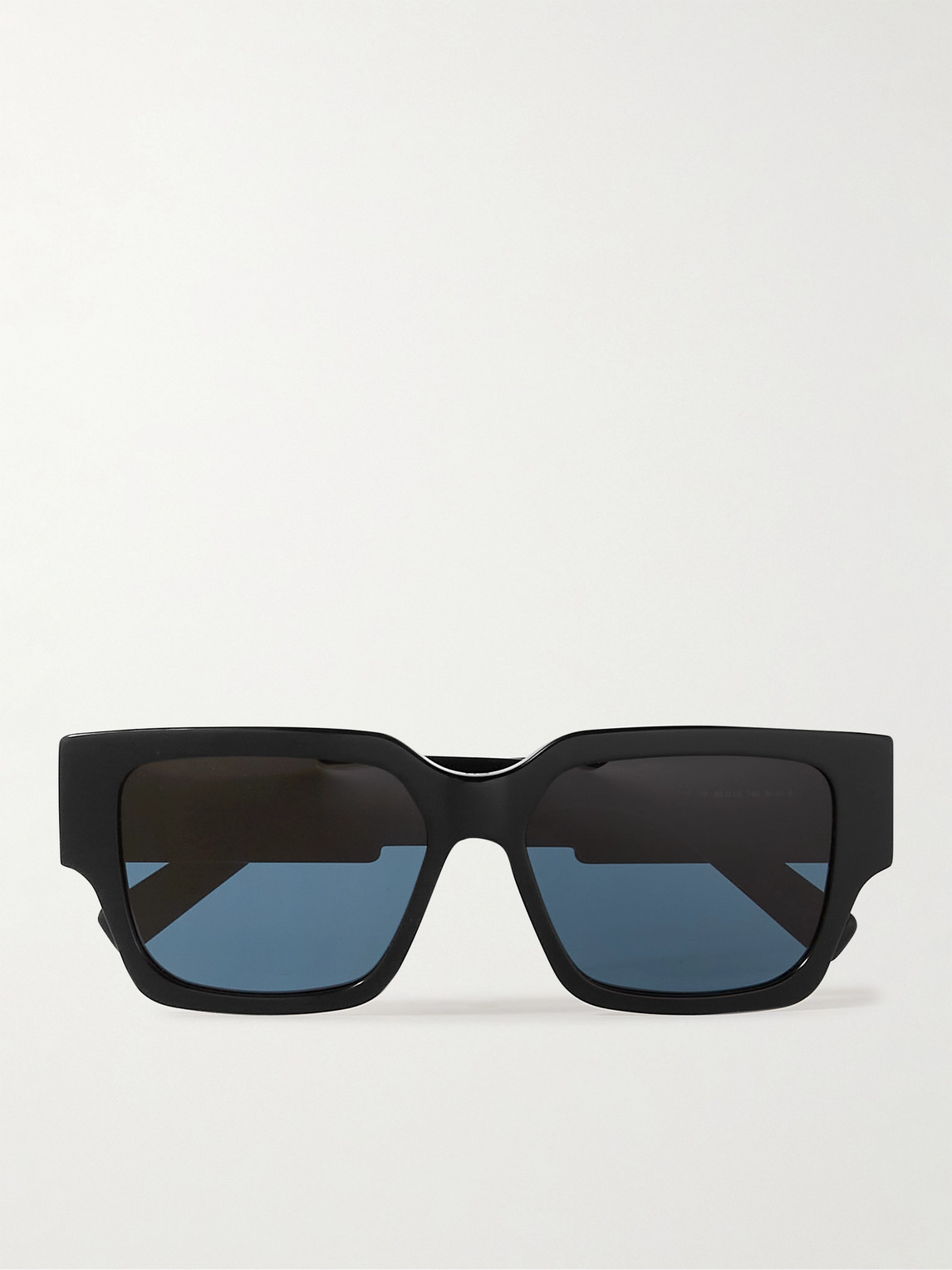DIOR Eyewear CD SU Square-Frame Acetate and Silver-Tone Sunglasses - Men