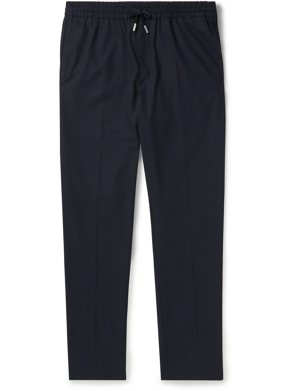 Mr P. - James Tapered Pleated Cotton Trousers - Men - Blue - 30