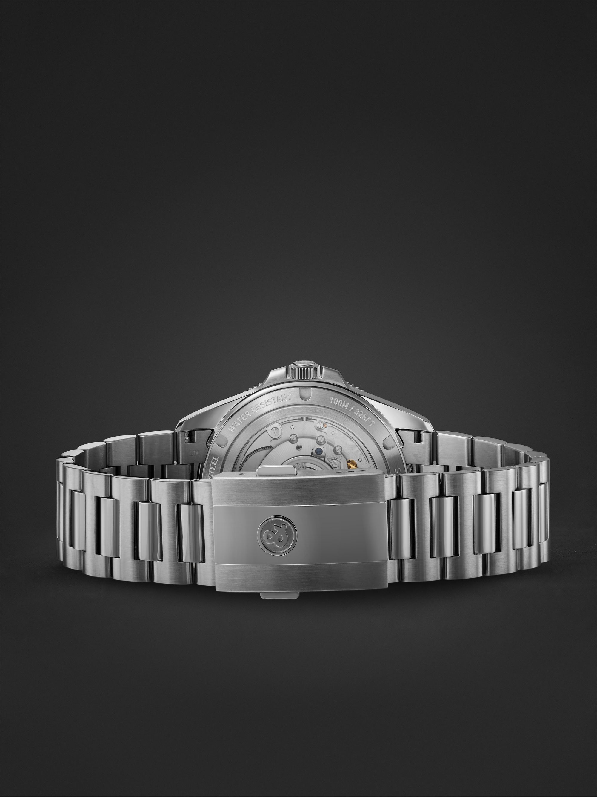 BELL & ROSS BR V2-92 Orange Limited Edition Automatic 41mm Stainless Steel Watch, Ref. No. BRV292-O-ST/SST