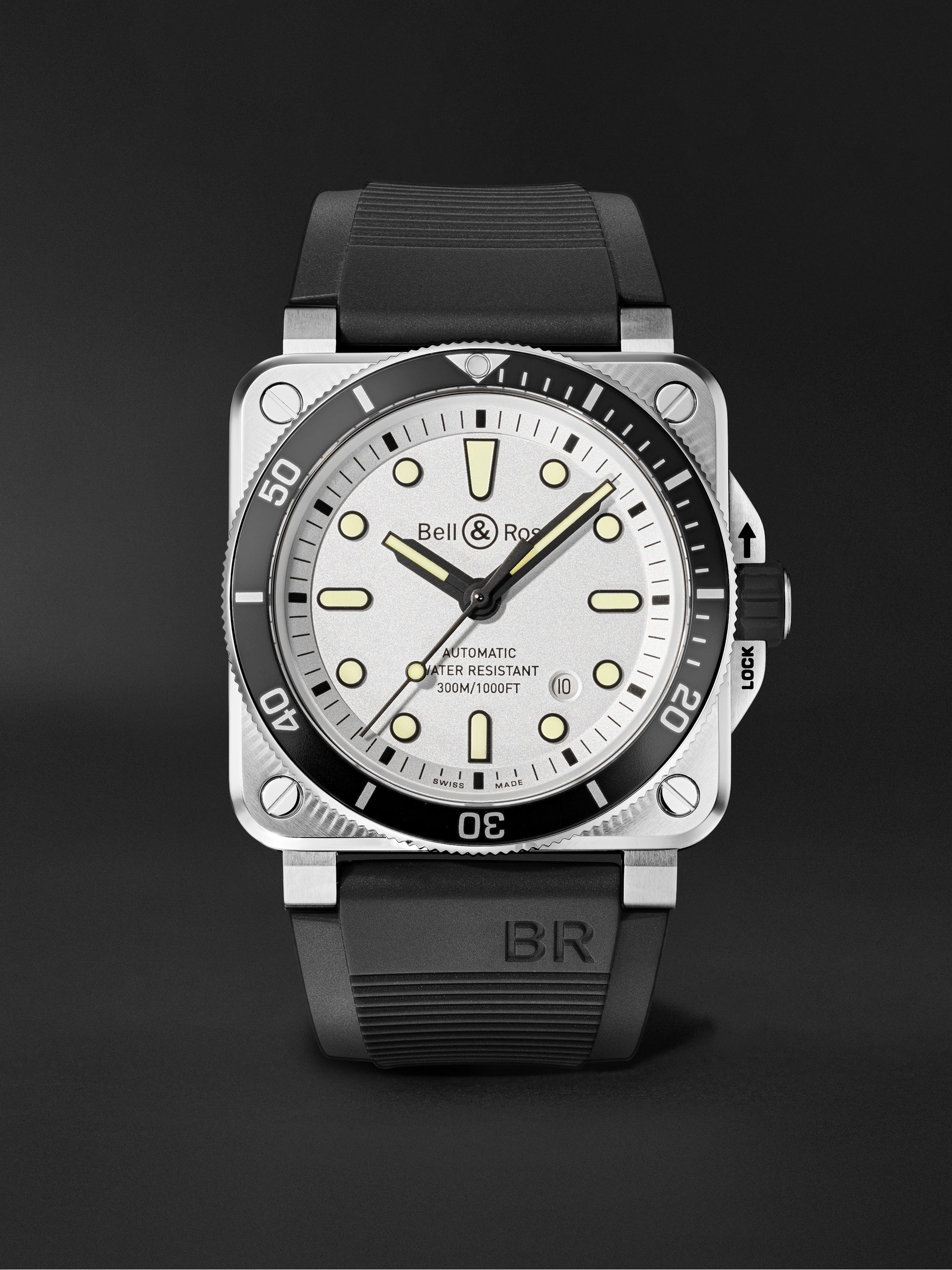 BELL ROSS BR 03 92 Diver Automatic 42mm Stainless Steel and