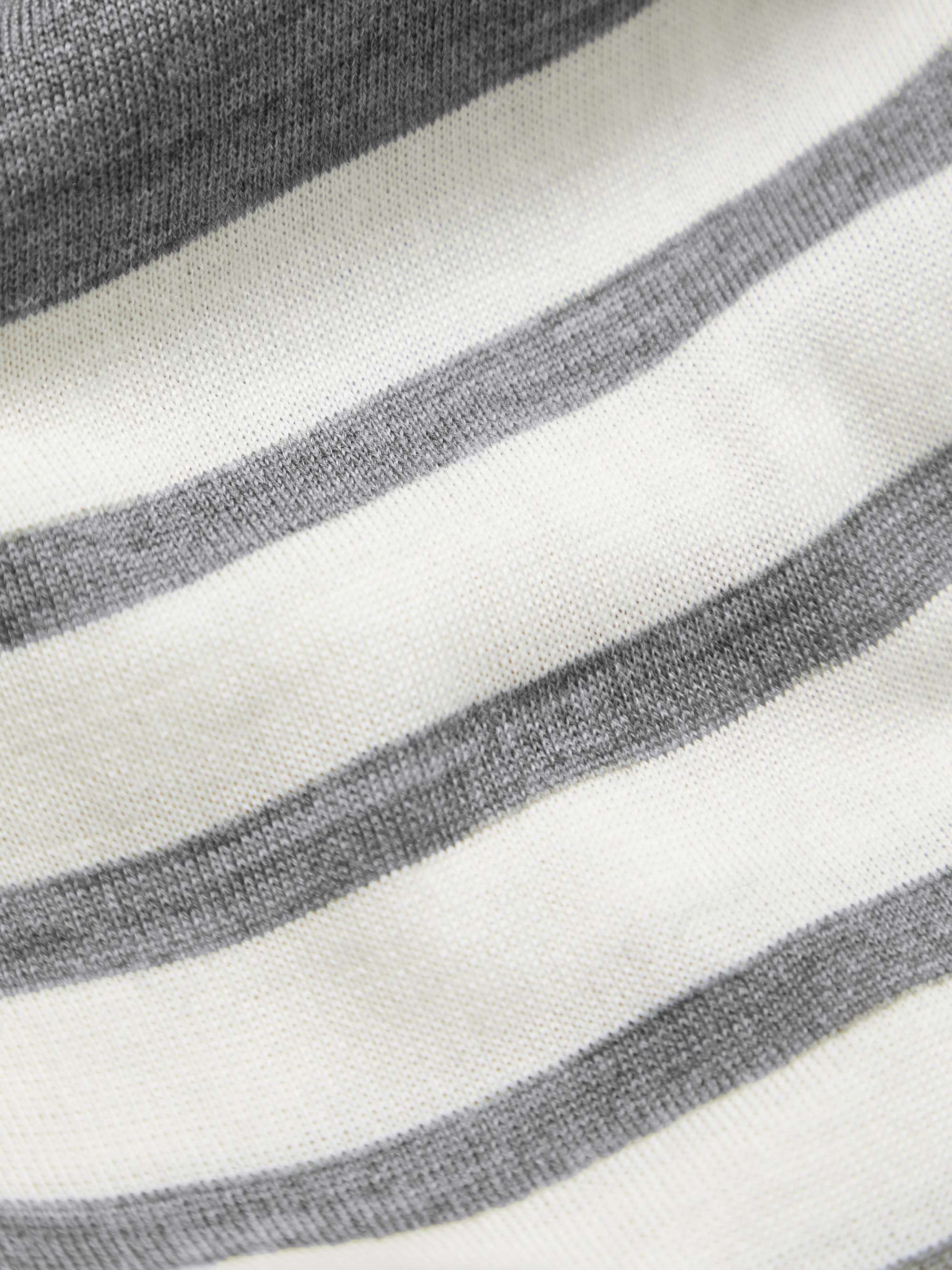 THOM BROWNE Striped Wool Cardigan