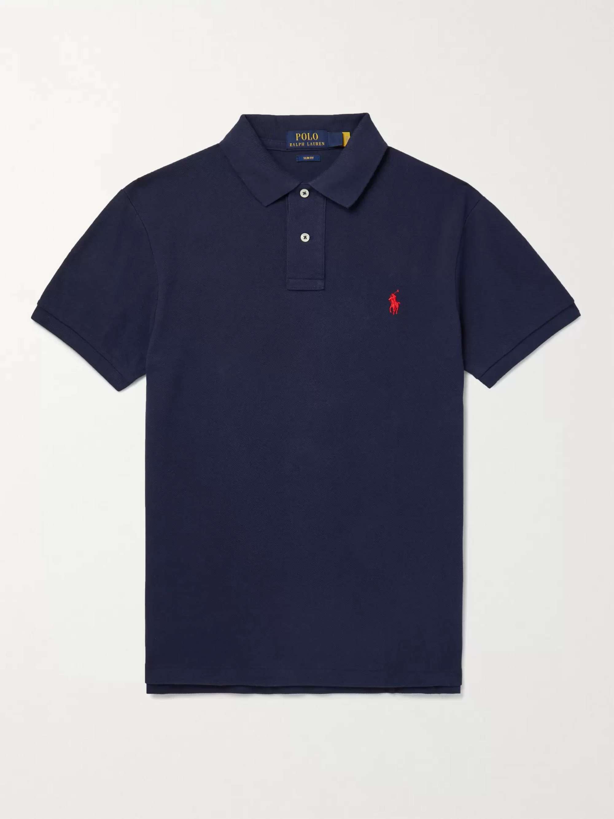 POLO RALPH LAUREN Slim-Fit Cotton-Piqué Polo Shirt
