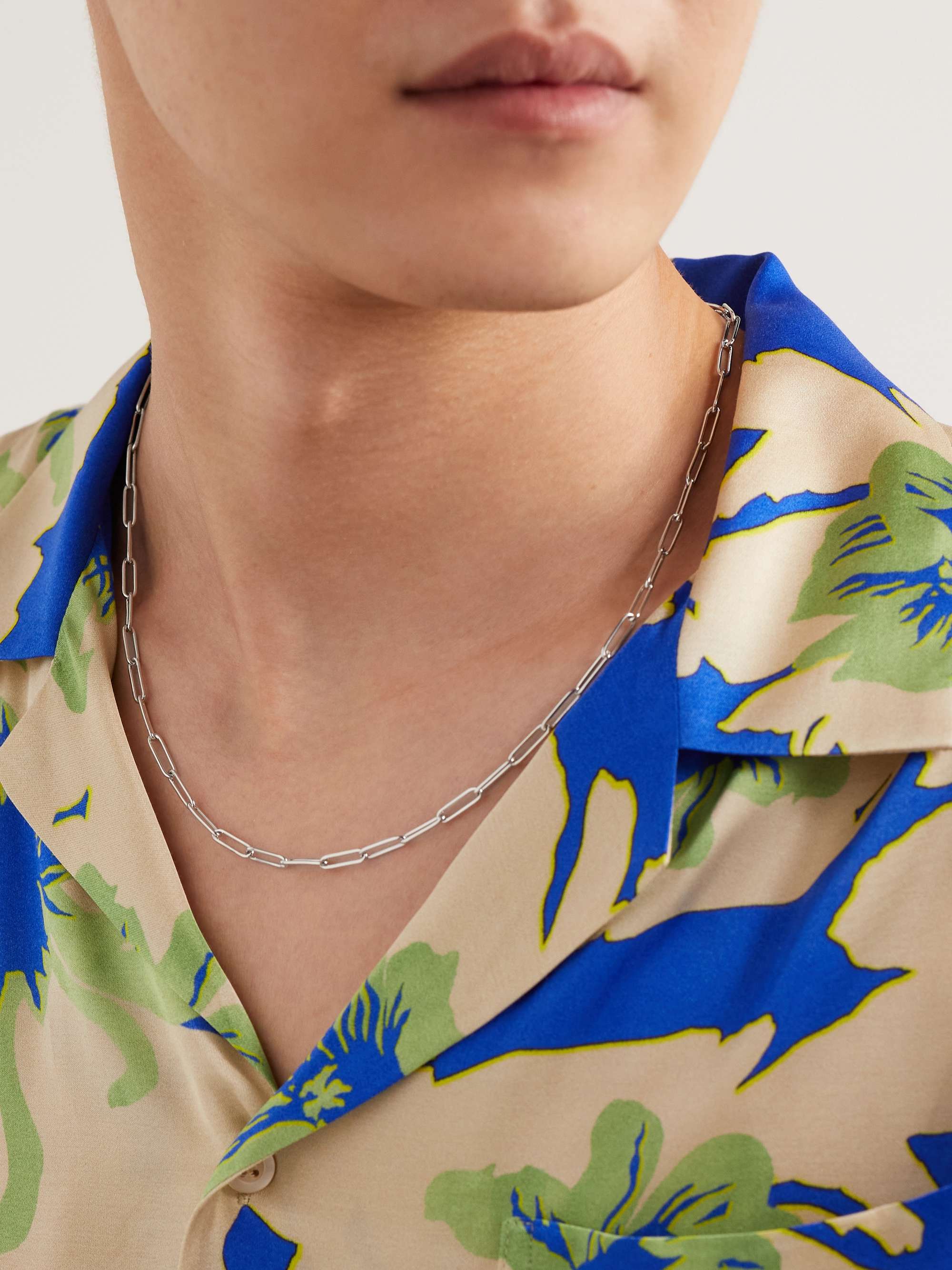 TOM WOOD Silver Necklace