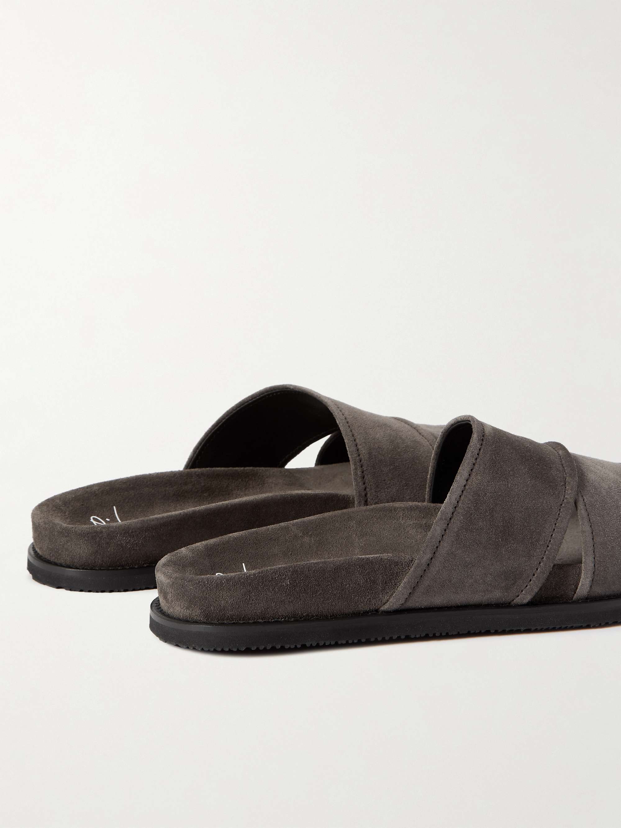 MR P. David Regenerated Suede by evolo® Sandals