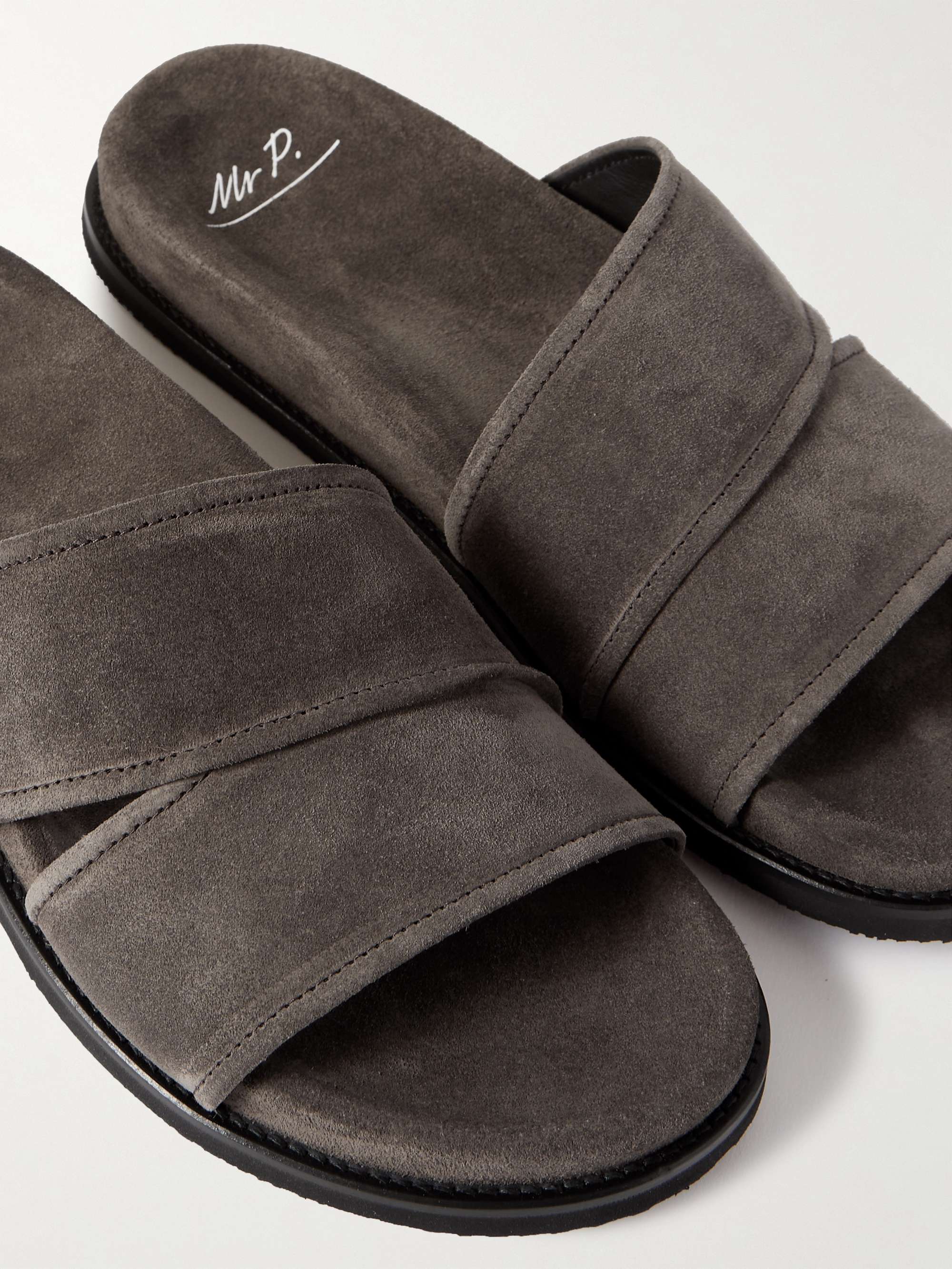 MR P. David Regenerated Suede by evolo® Sandals