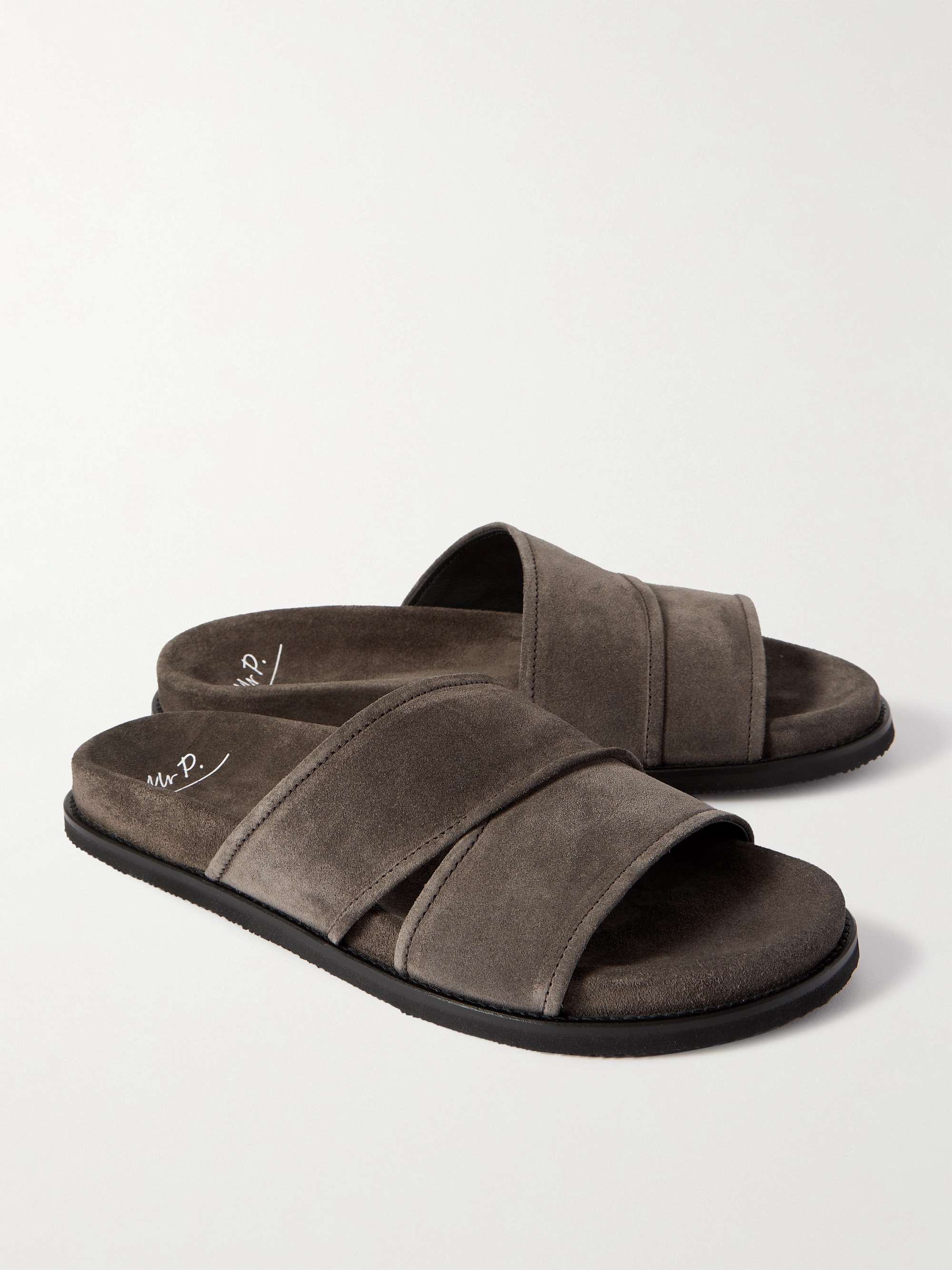 MR P. David Regenerated Suede by evolo® Sandals
