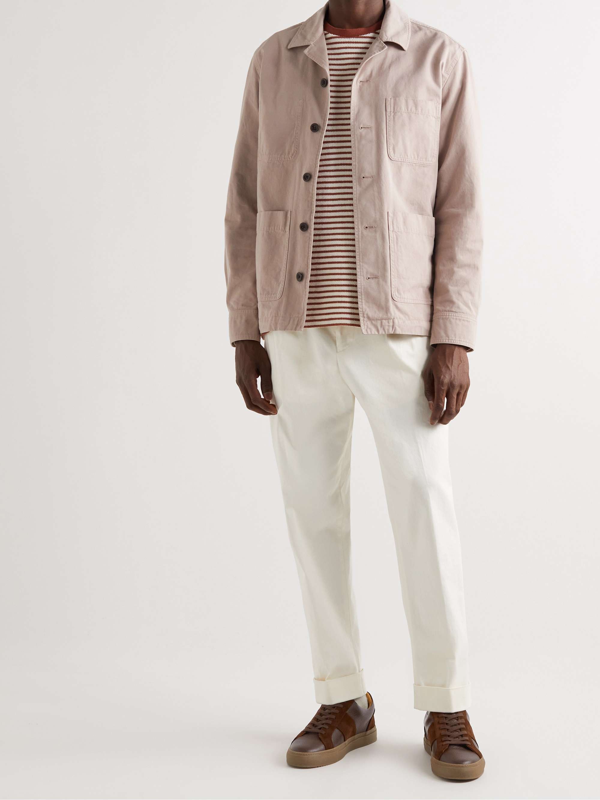 MR P. Larry Regenerated Suede by evolo® and Full-Grain Leather Sneakers