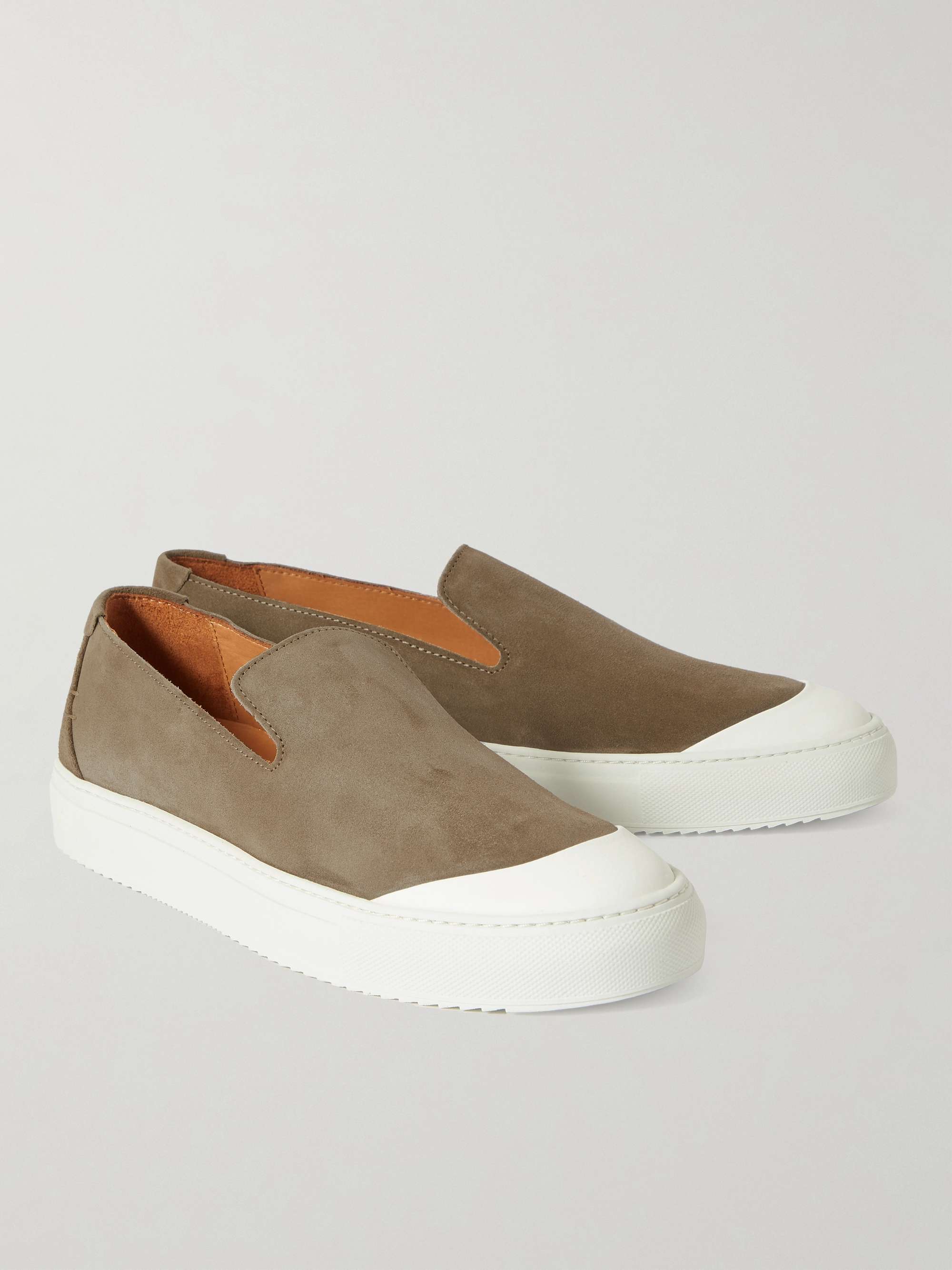 MR P. Larry Regenerated Suede by evolo® Slip-On Sneakers for Men | MR ...