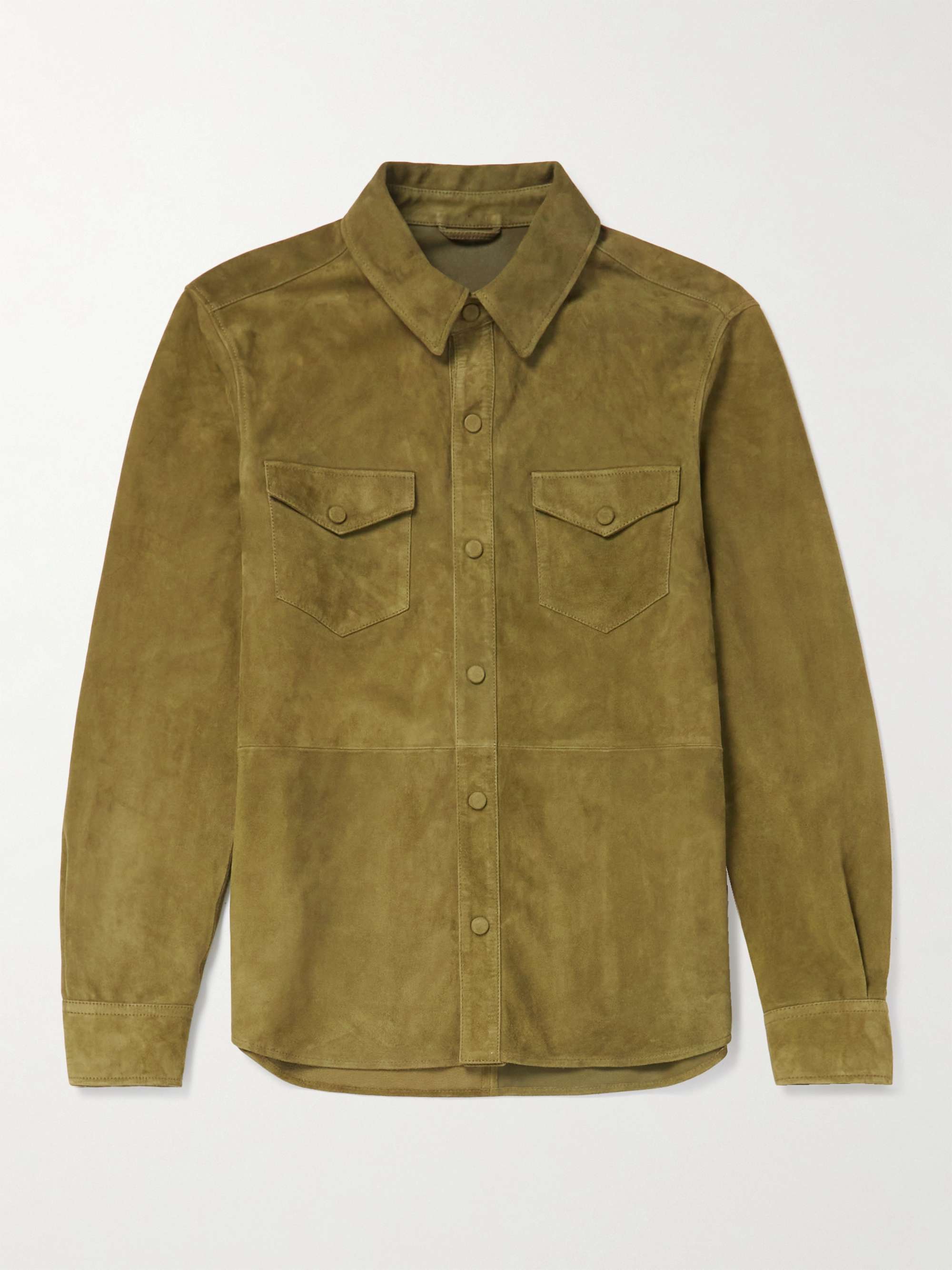 Mens Suede Shirt Jacket For Sale Hotsell | bellvalefarms.com