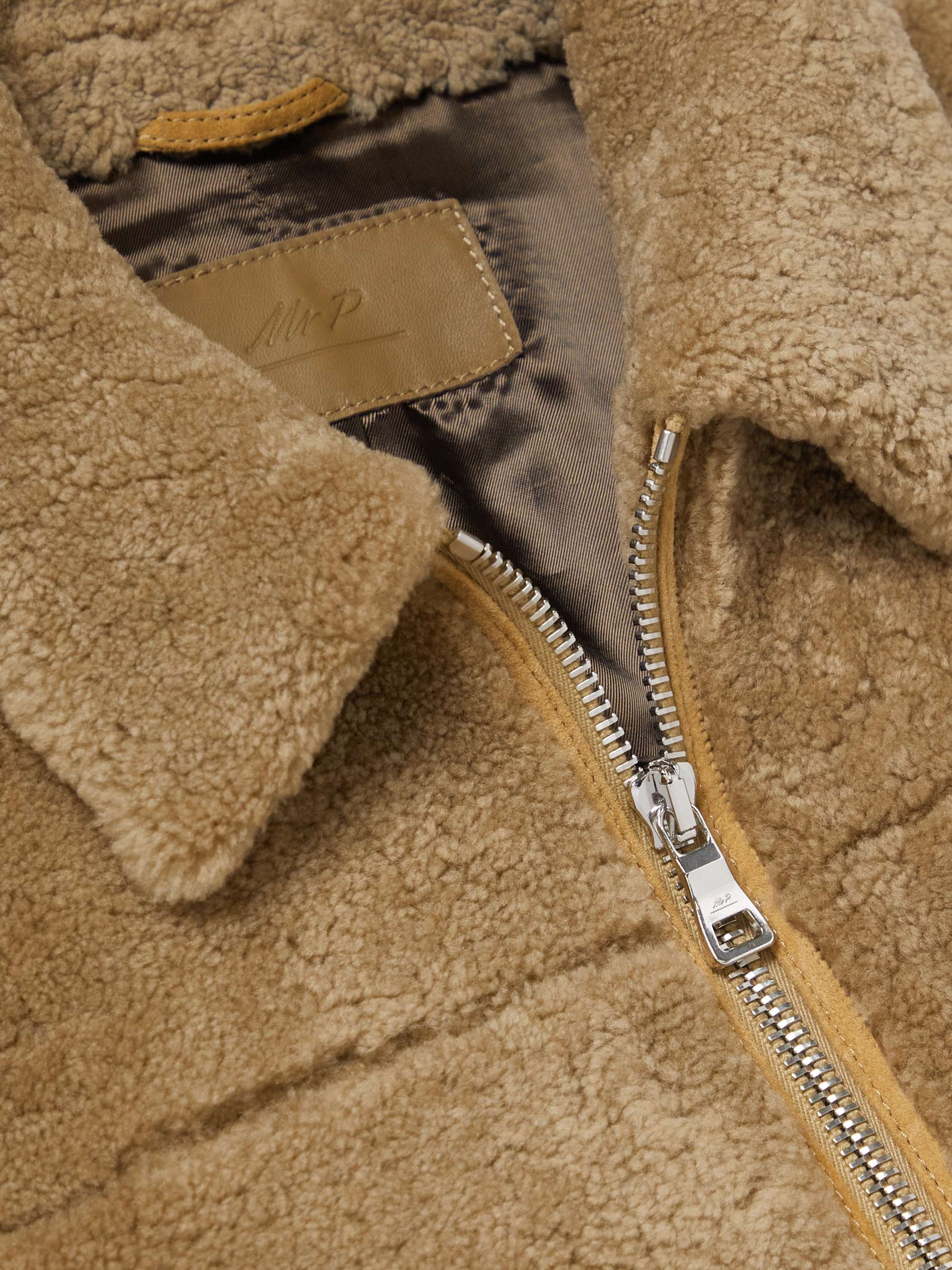 MR P. Shearling Fleece Jacket for Men | MR PORTER