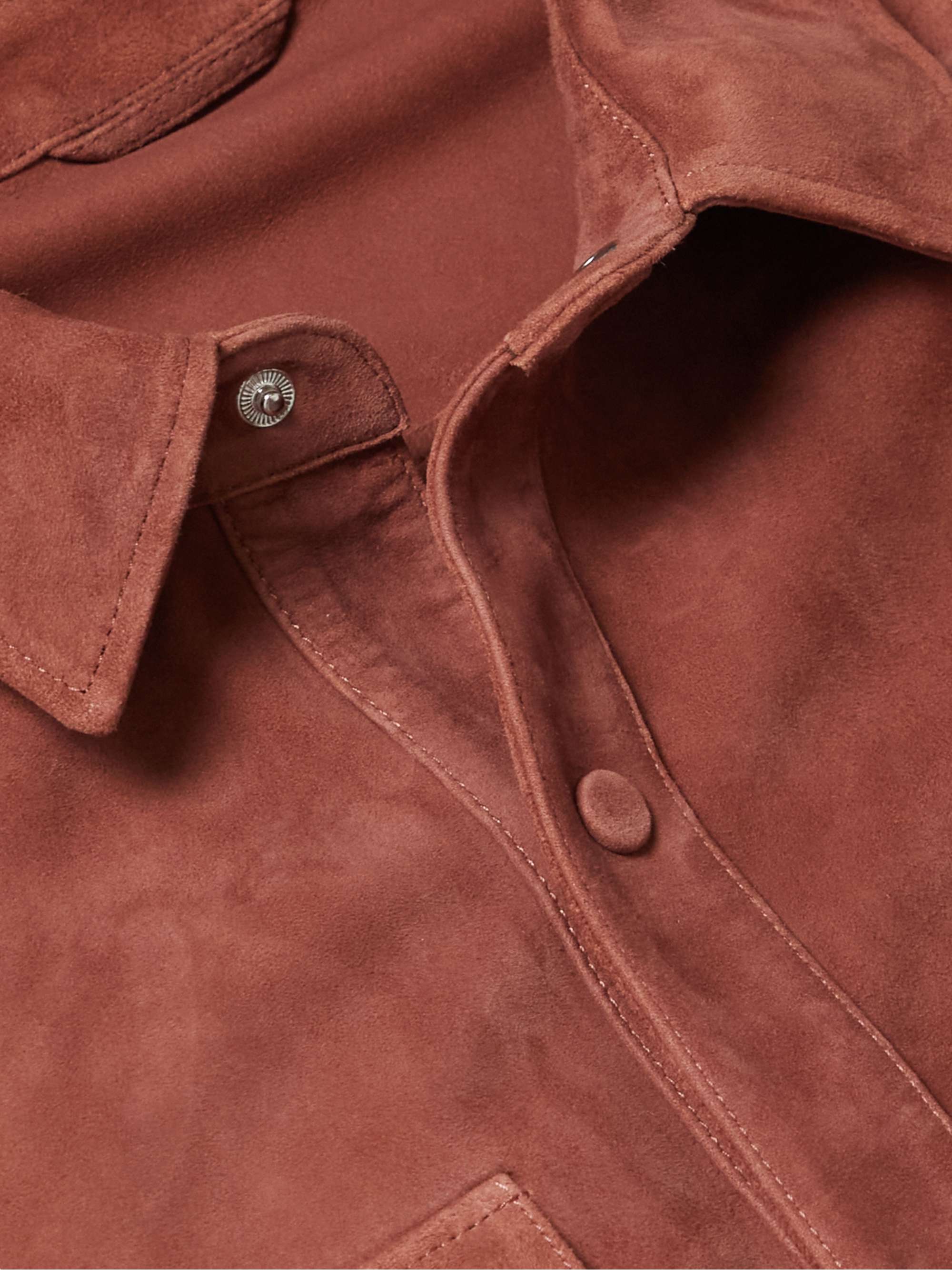 MR P. Suede Shirt Jacket