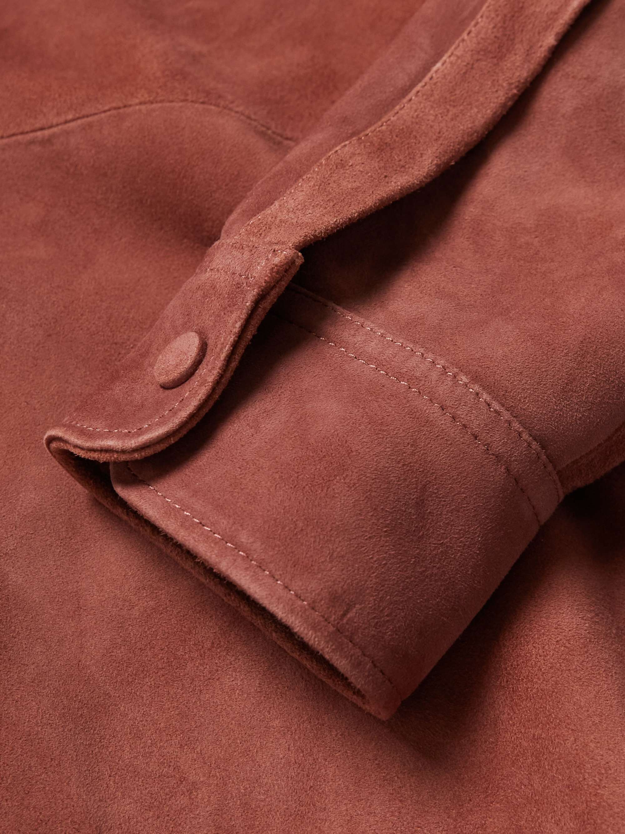 MR P. Suede Shirt Jacket