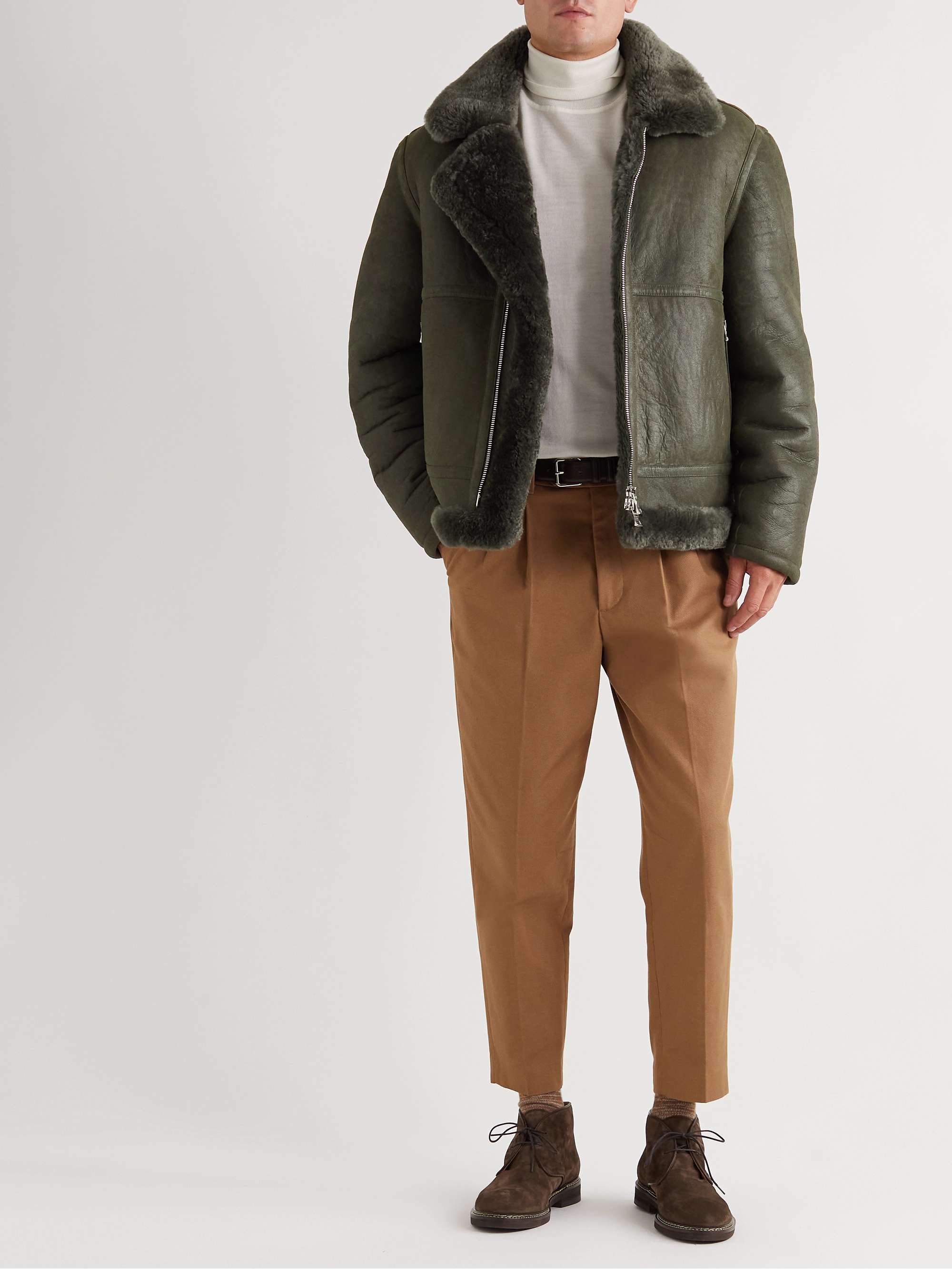 Mr porter shearling Clearance