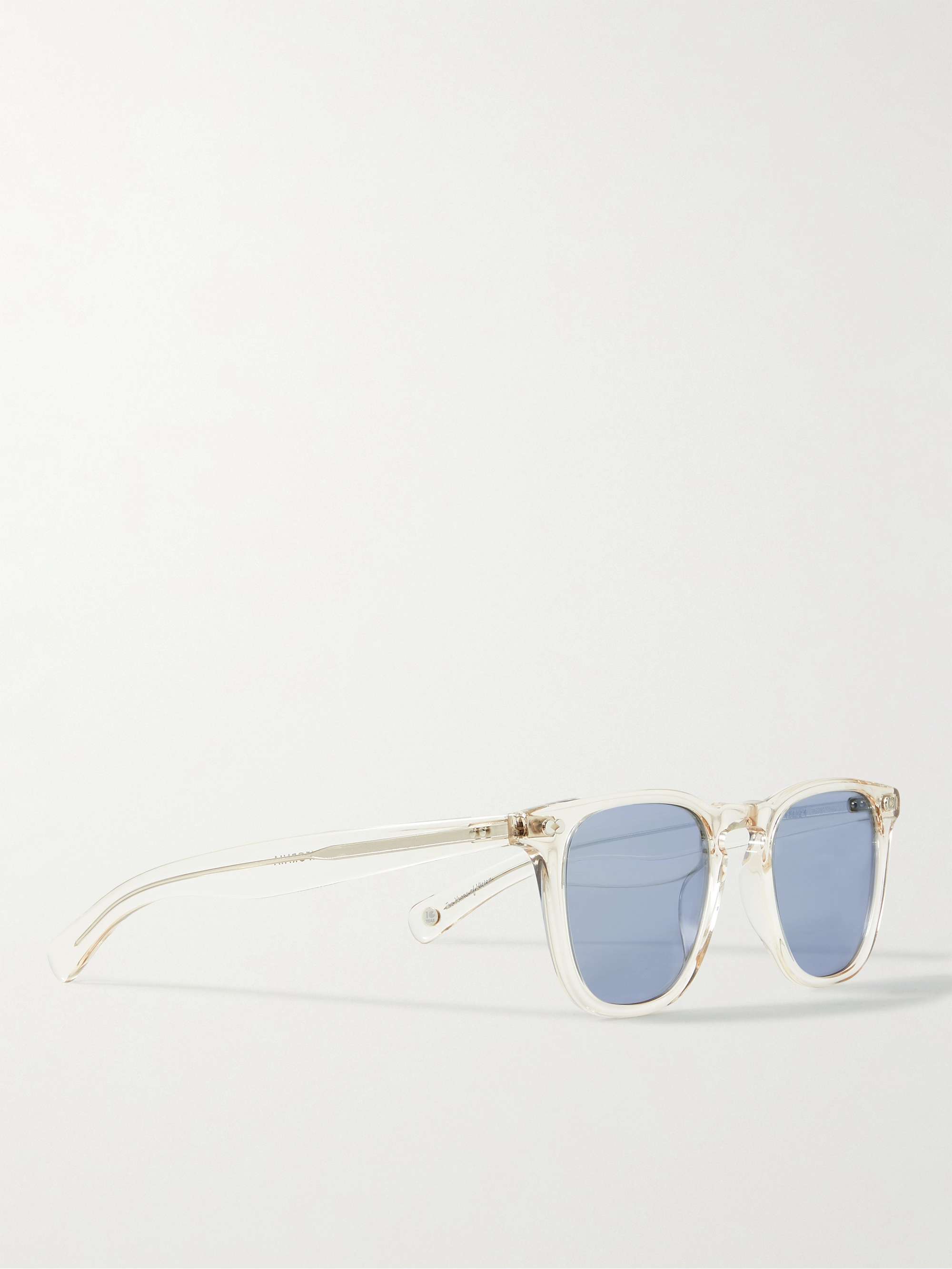 GARRETT LEIGHT CALIFORNIA OPTICAL Brooks X 48 D-Frame Acetate Sunglasses