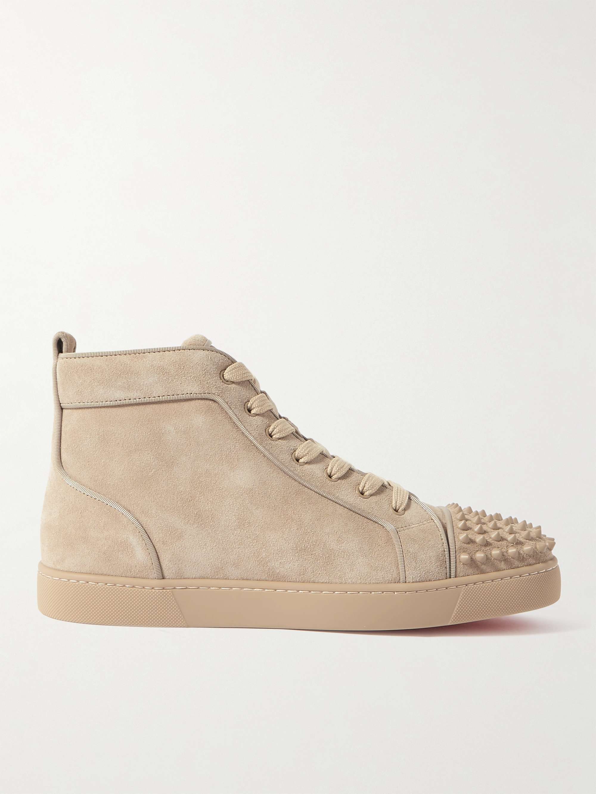 Christian Louboutin Louis Spiked High-Top Sneakers