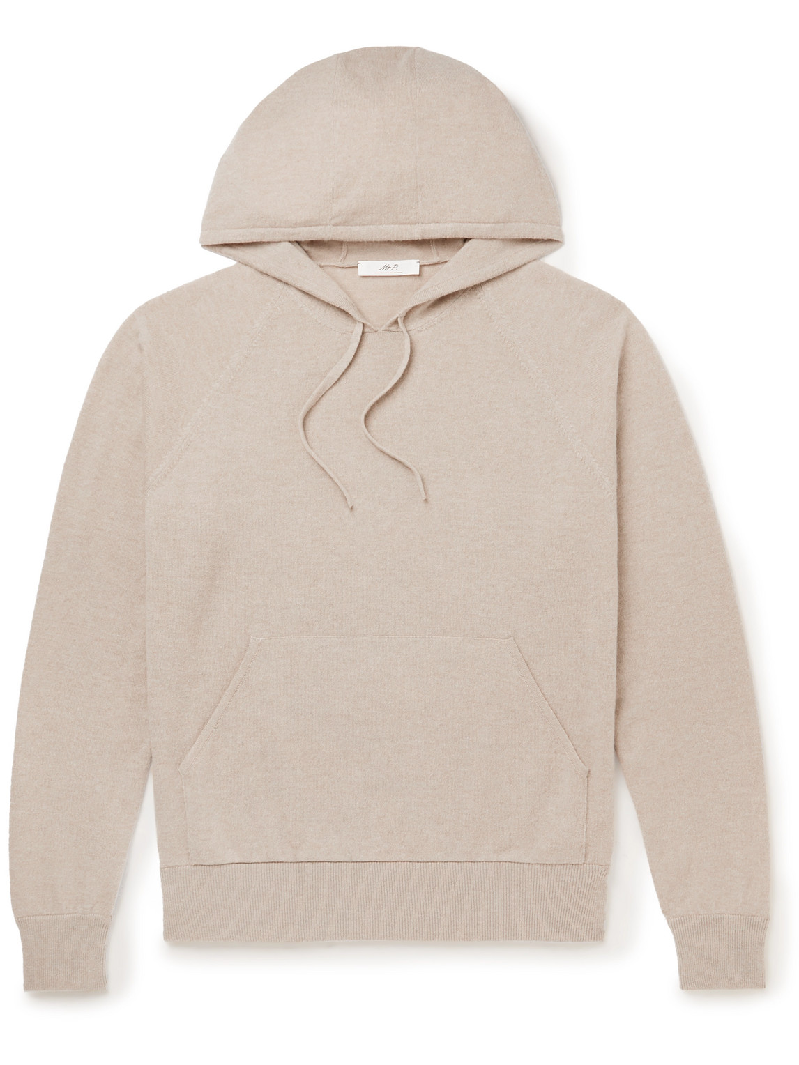 Wool and Cashmere-Blend Hoodie