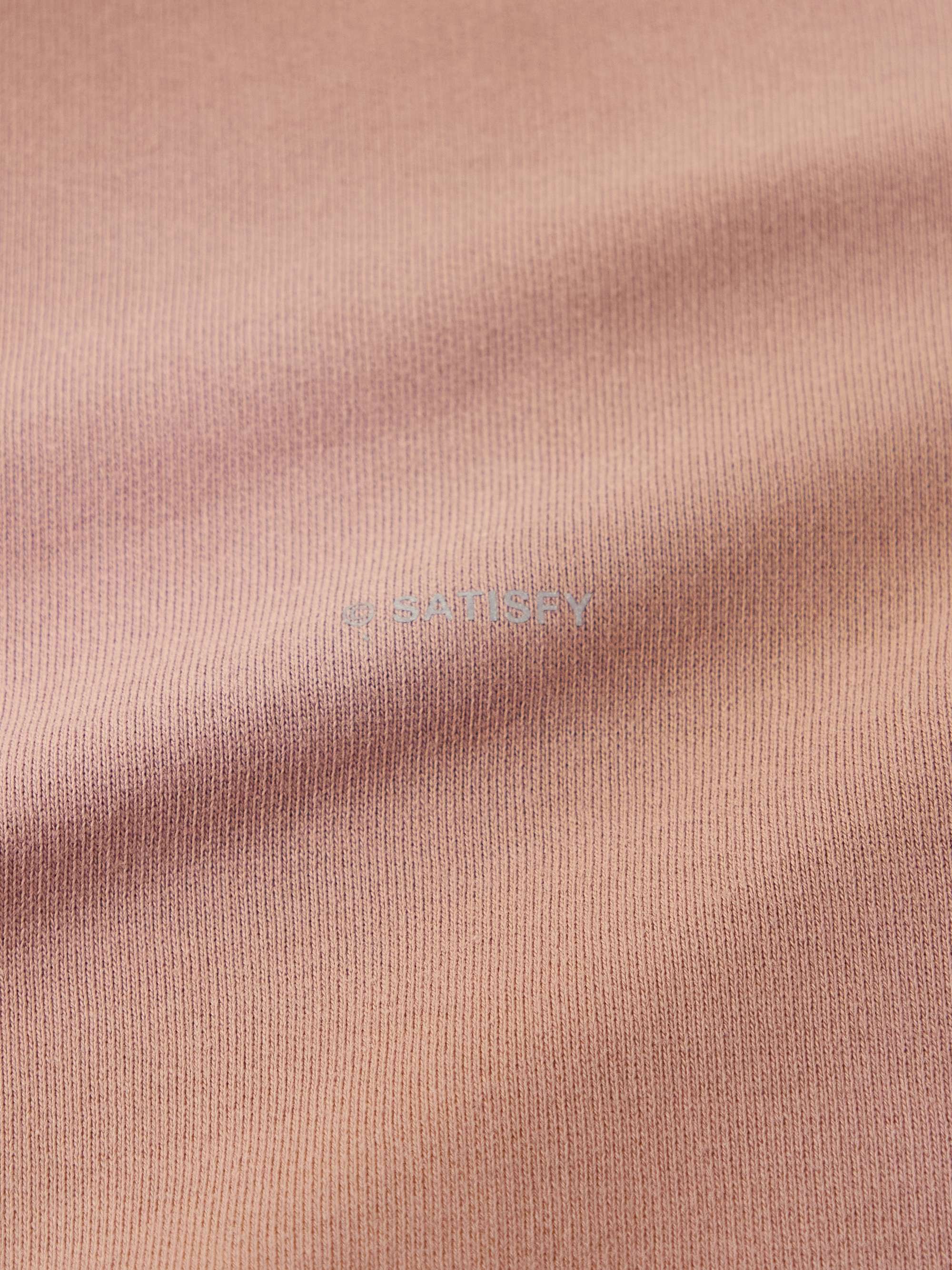 SATISFY SoftCell™ Cotton-Jersey Half-Zip Top