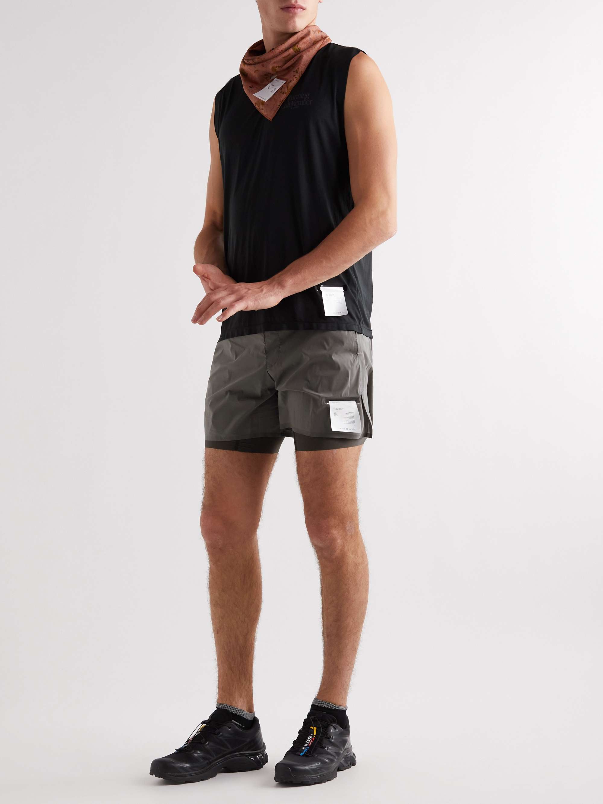SATISFY Straight-Leg Layered TechSilk™ Shell and Justice™ Shorts
