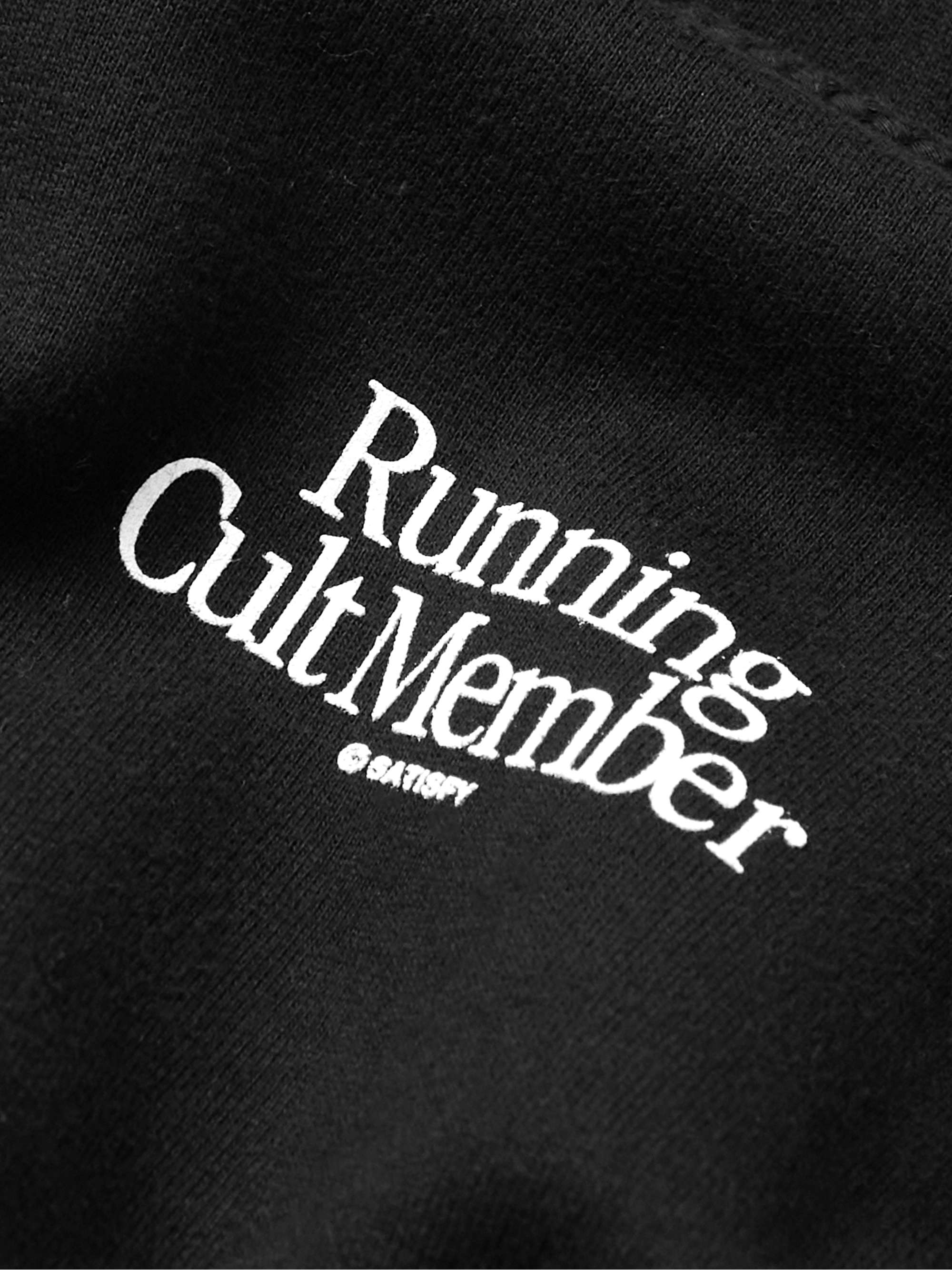 SATISFY Logo-Print Cotton-Jersey Hoodie
