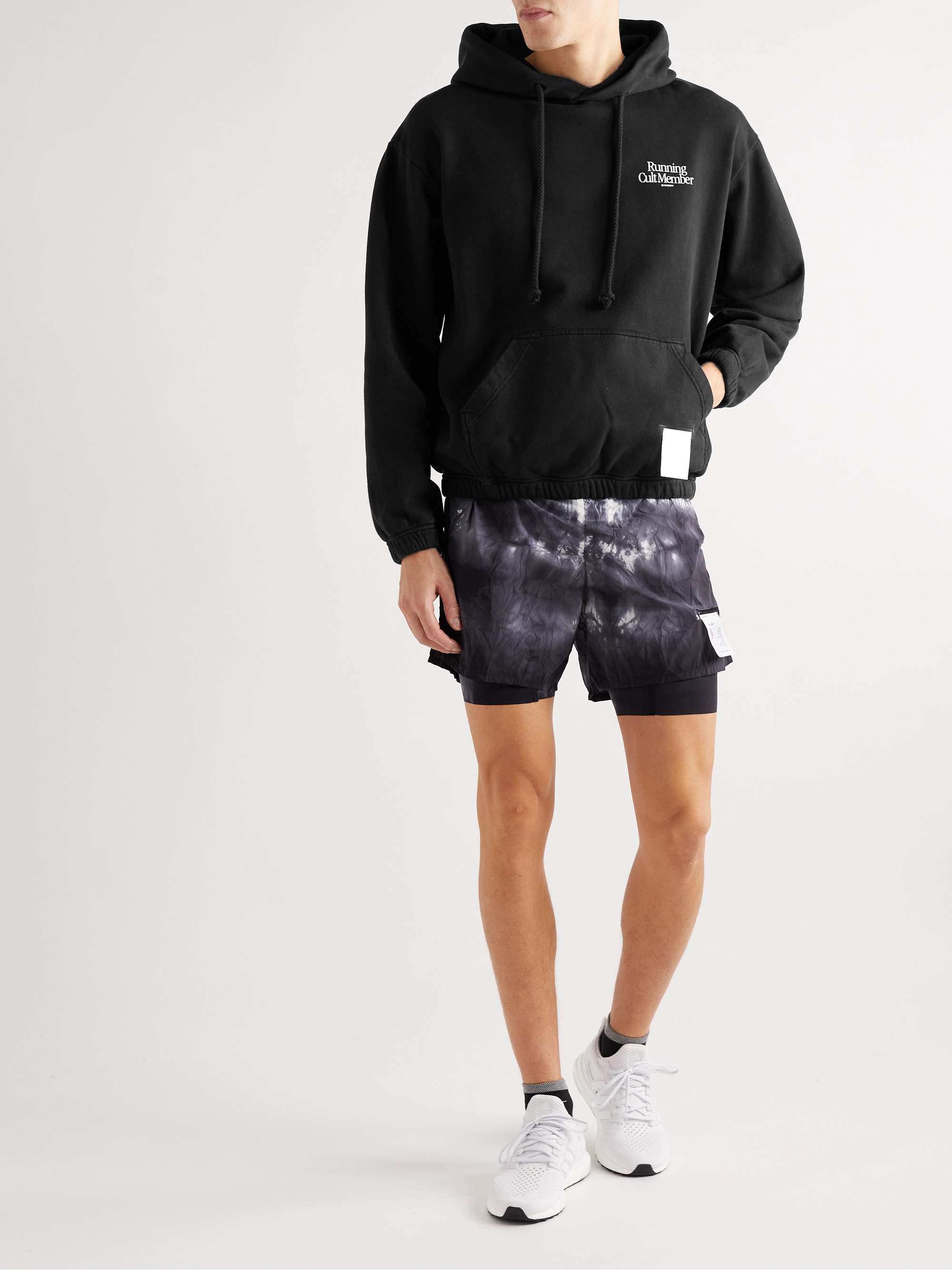 SATISFY Logo-Print Cotton-Jersey Hoodie