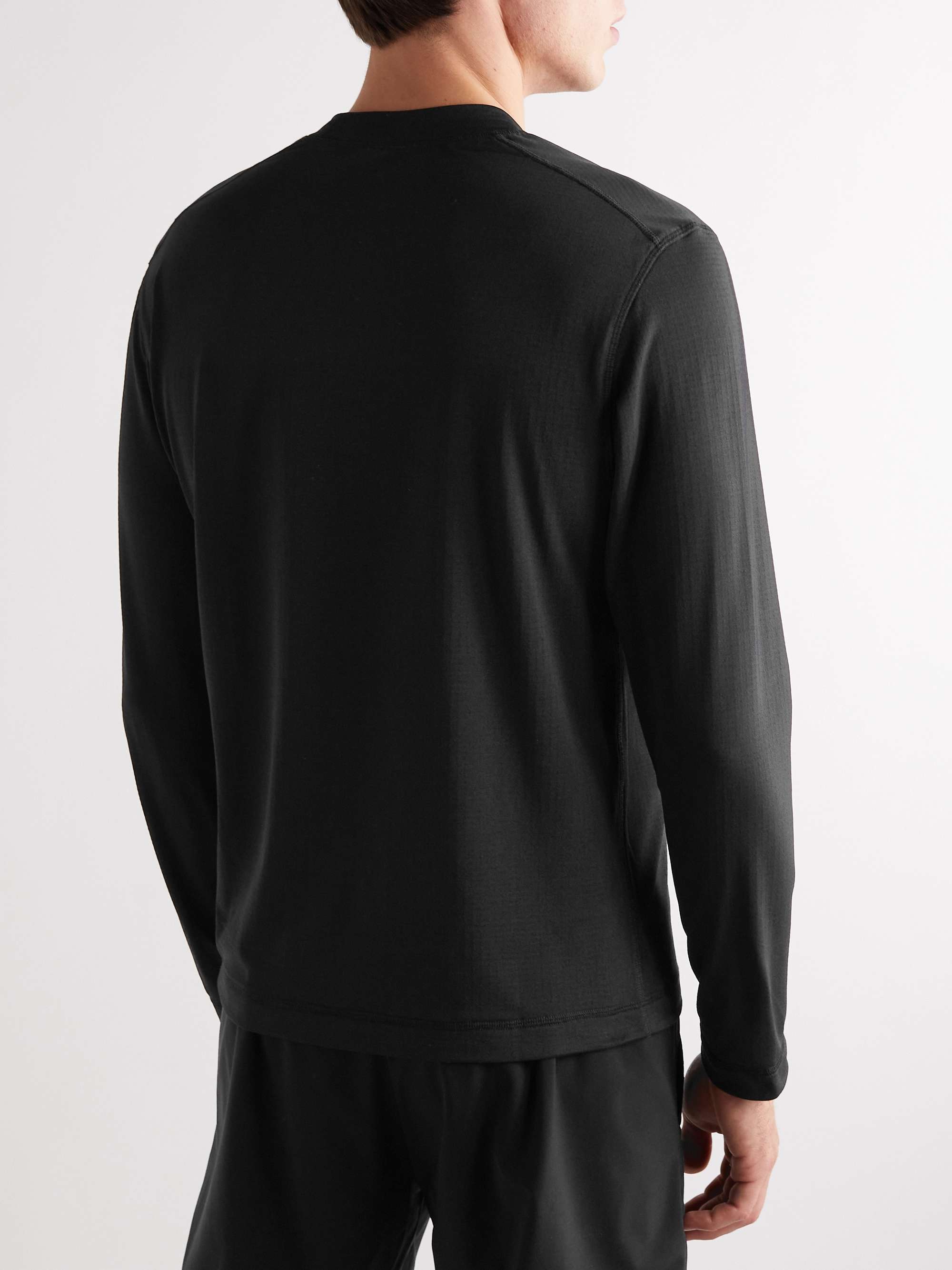 SATISFY Ripstop-Trimmed Polartec® Recycled-GhostFleece™ Running T-Shirt
