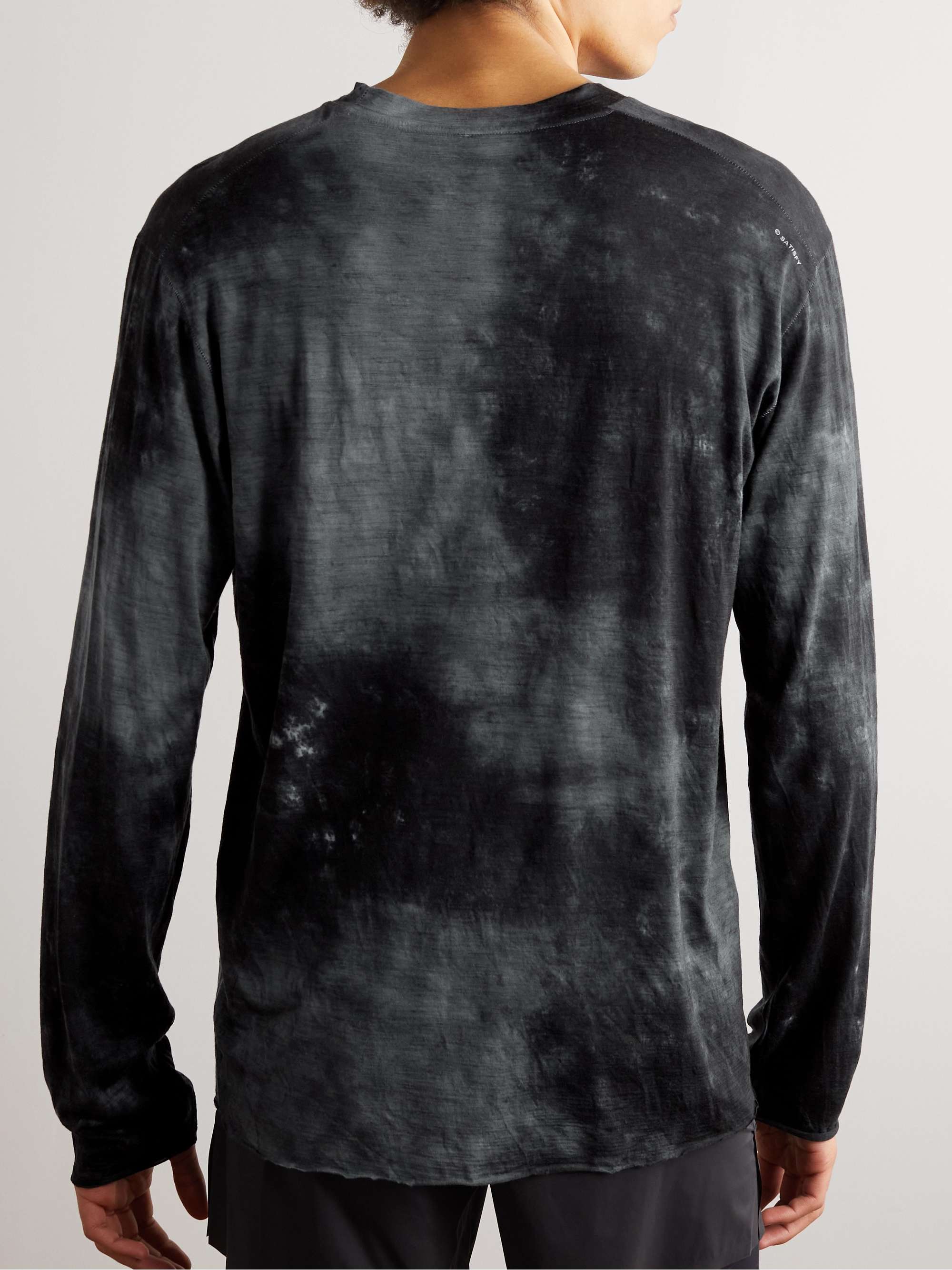 SATISFY Tie-Dyed CloudMerino™ Jersey Running T-Shirt