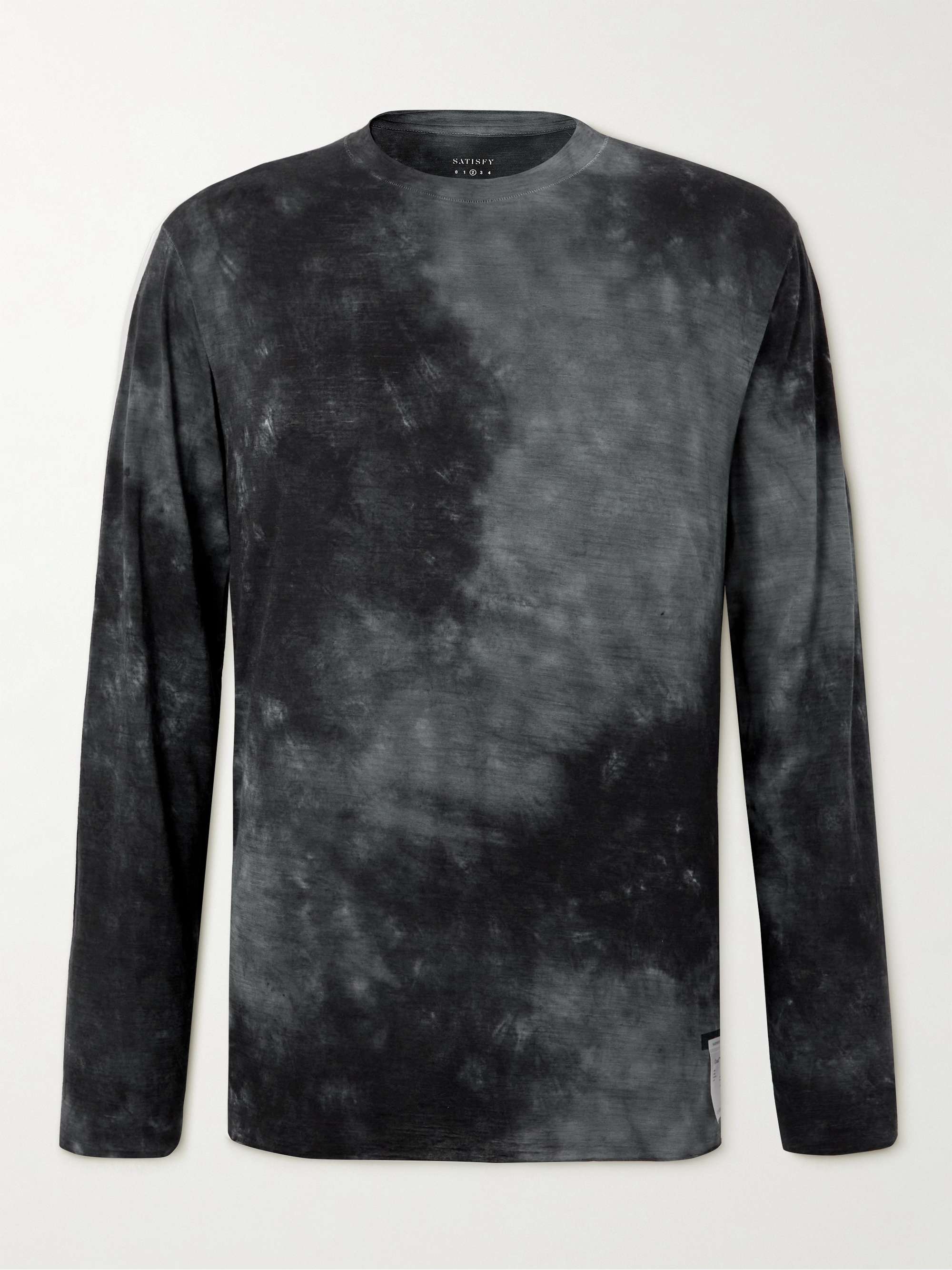 SATISFY Tie-Dyed CloudMerino™ Jersey Running T-Shirt