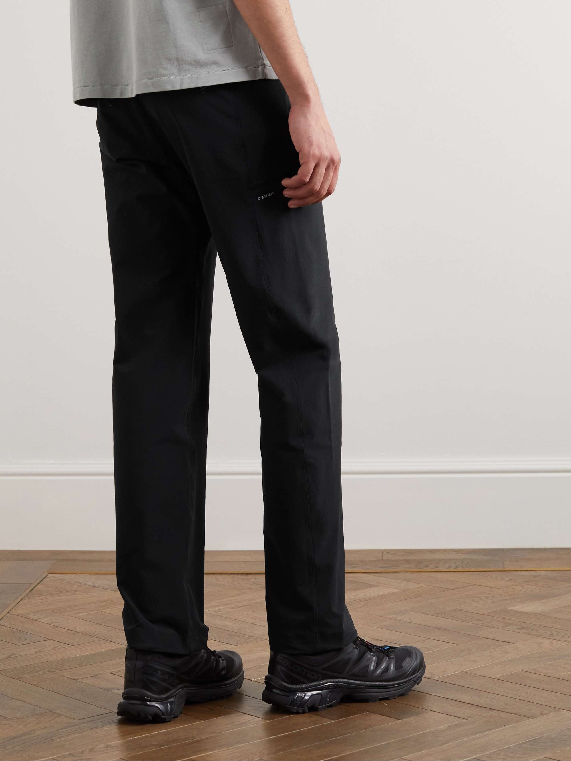 SATISFY Straight-Leg Belted PeaceShell™ Trousers