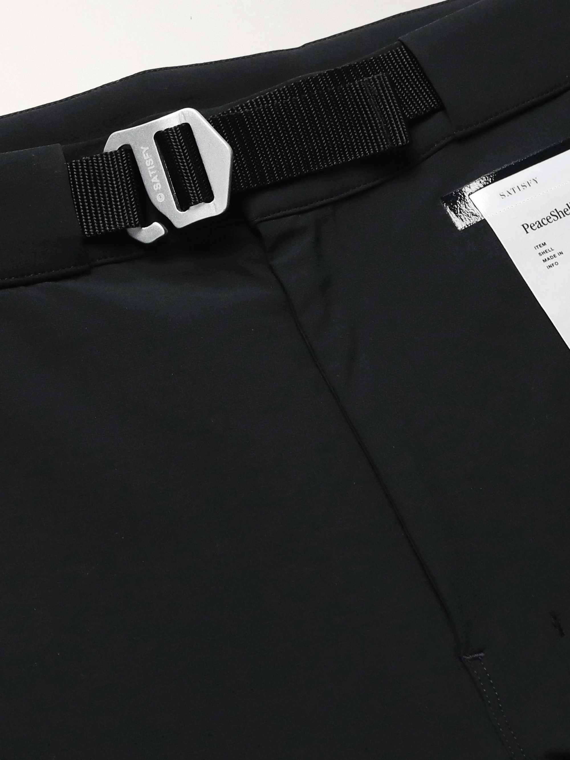 SATISFY Straight-Leg Belted PeaceShell™ Trousers