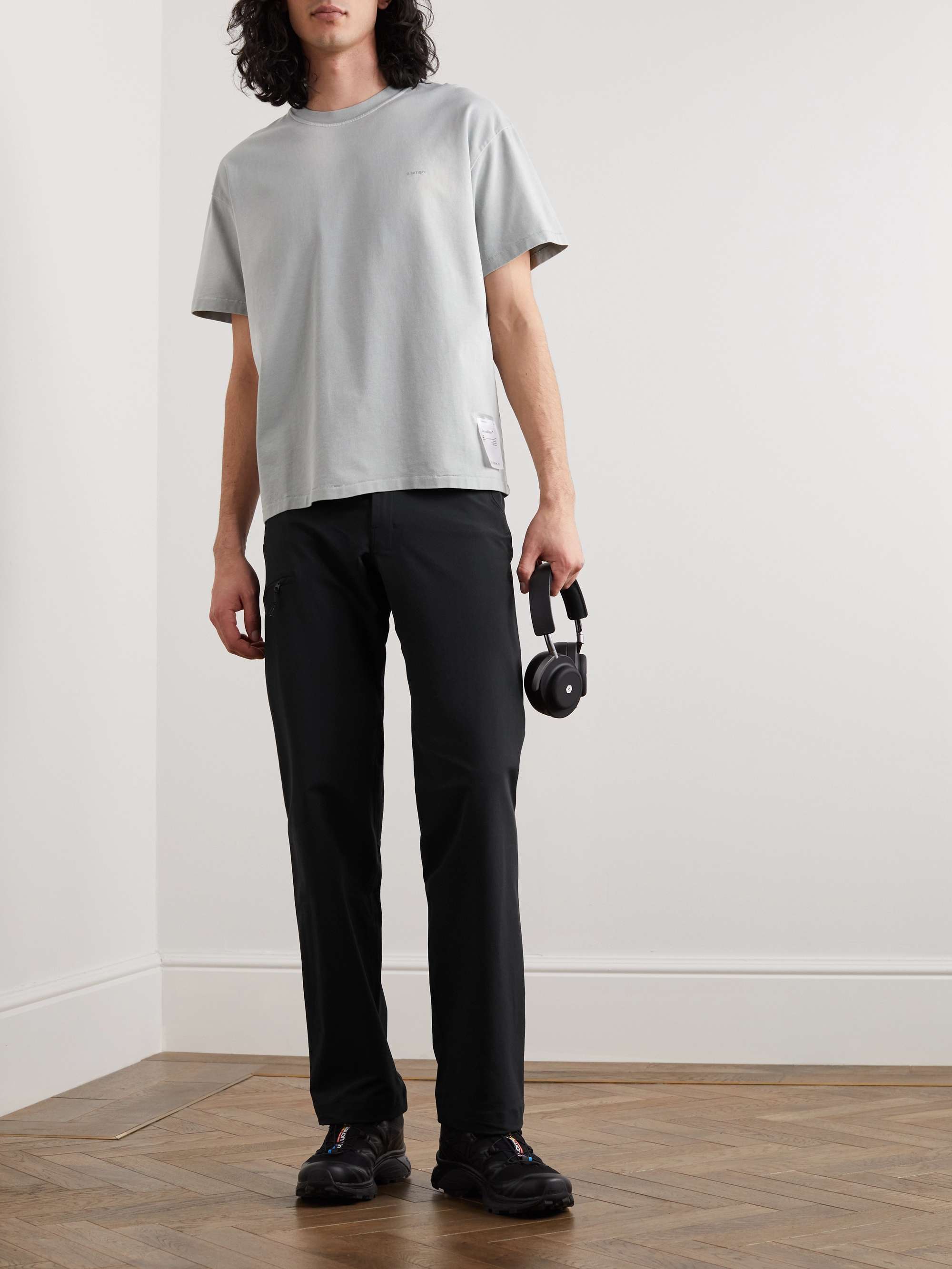SATISFY Straight-Leg Belted PeaceShell™ Trousers