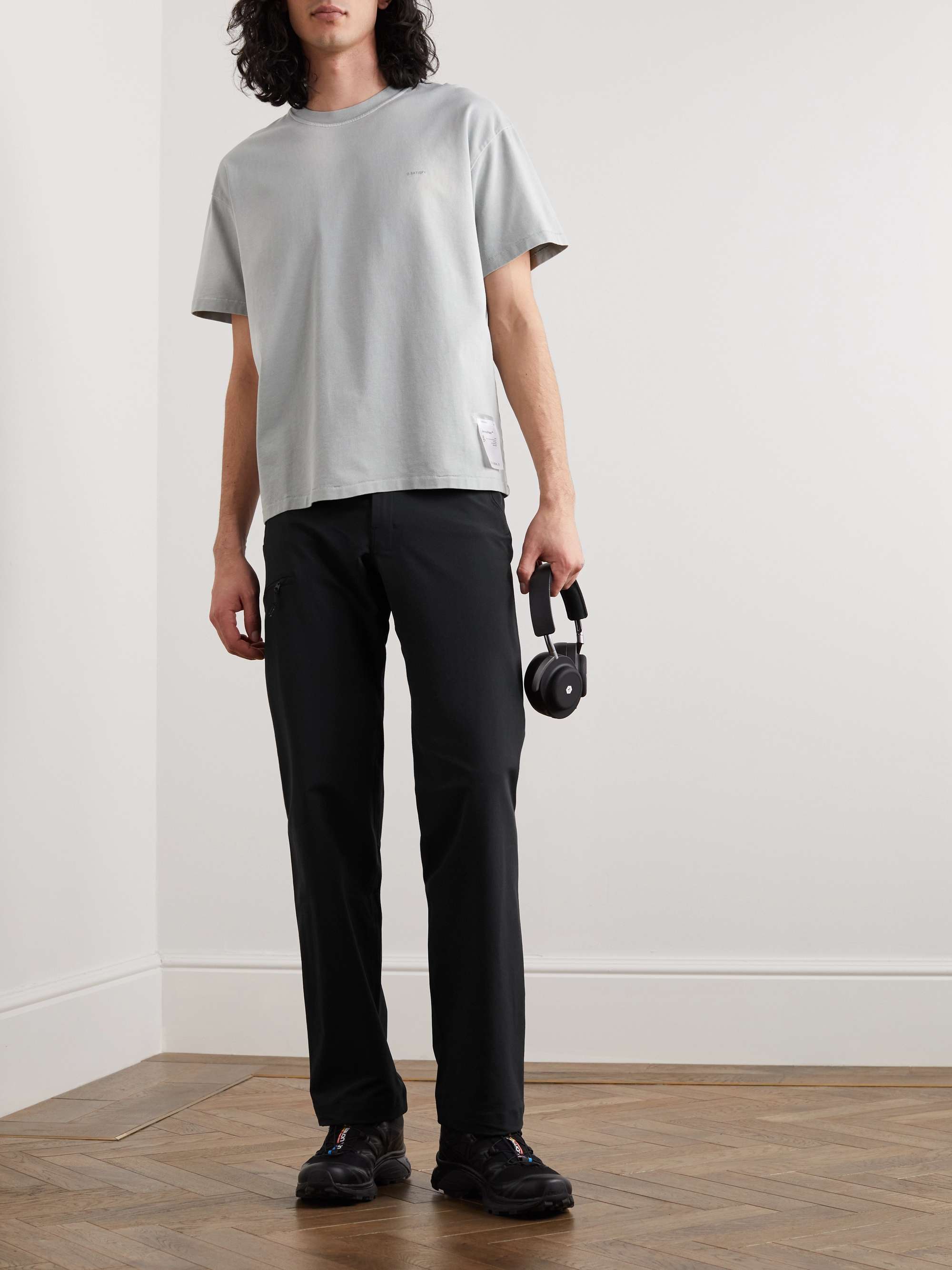 SATISFY Straight-Leg Belted PeaceShell™ Trousers for Men | MR PORTER