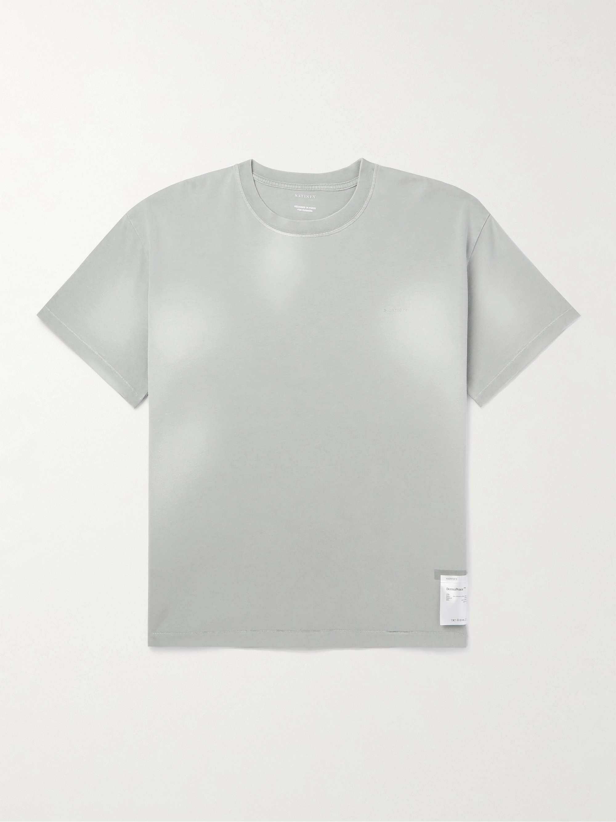 SATISFY Logo-Print DermaPeace™ T-Shirt