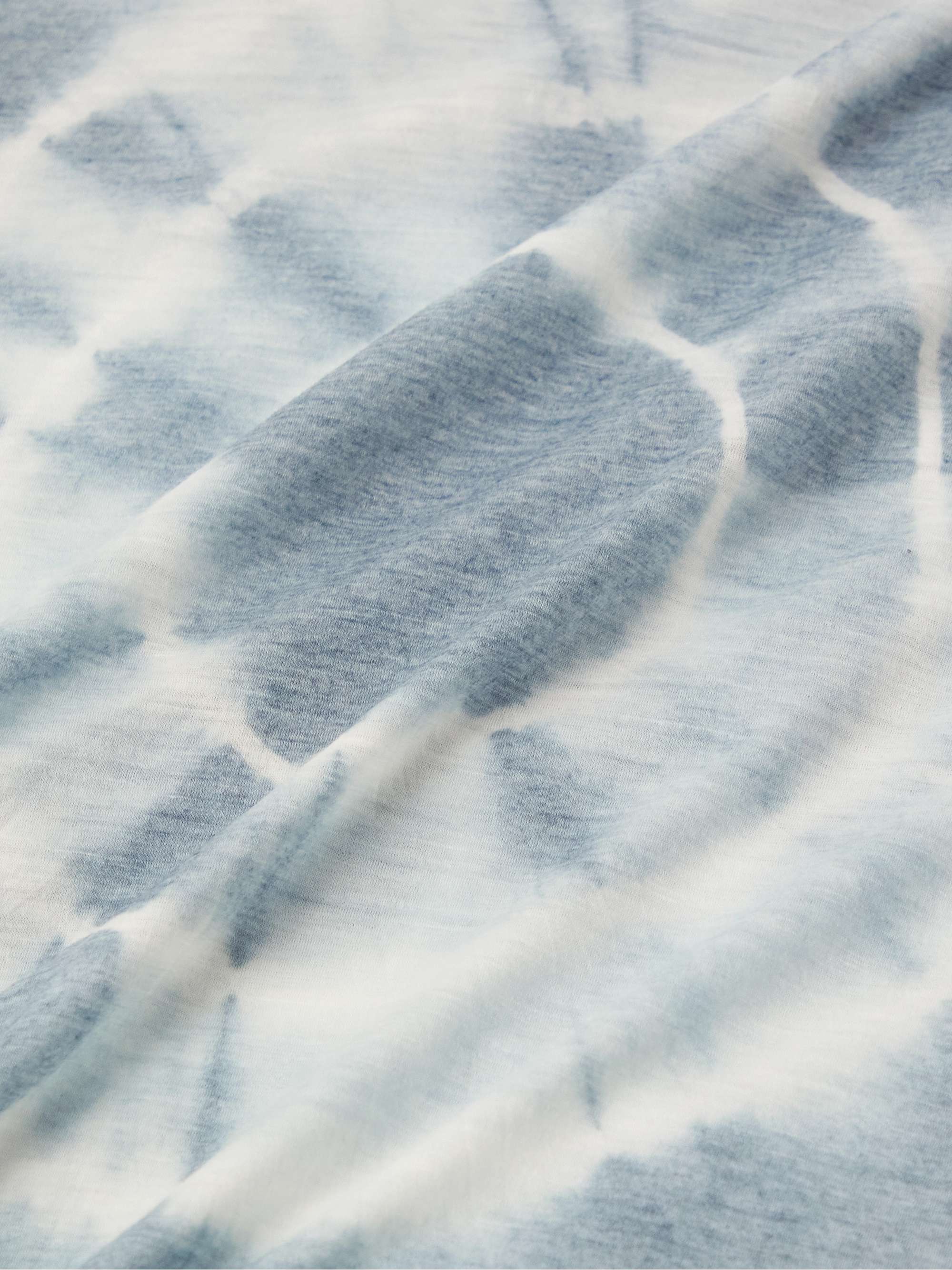 SATISFY Tie-Dyed CloudMerino Wool-Jersey T-Shirt