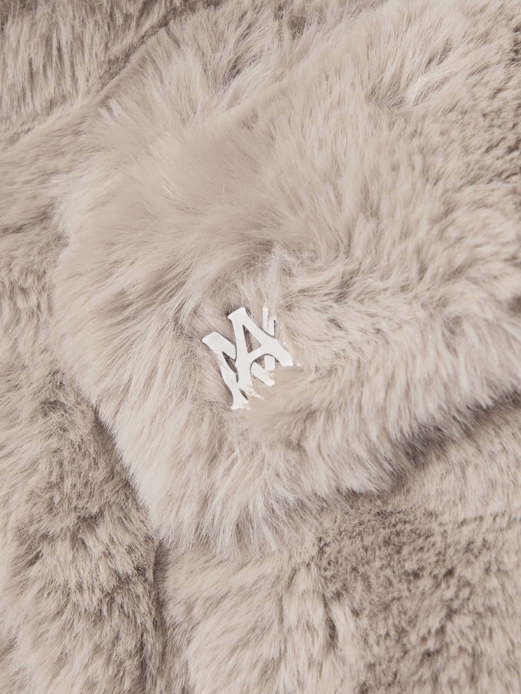 AMIRI Faux Shearling Blouson Jacket