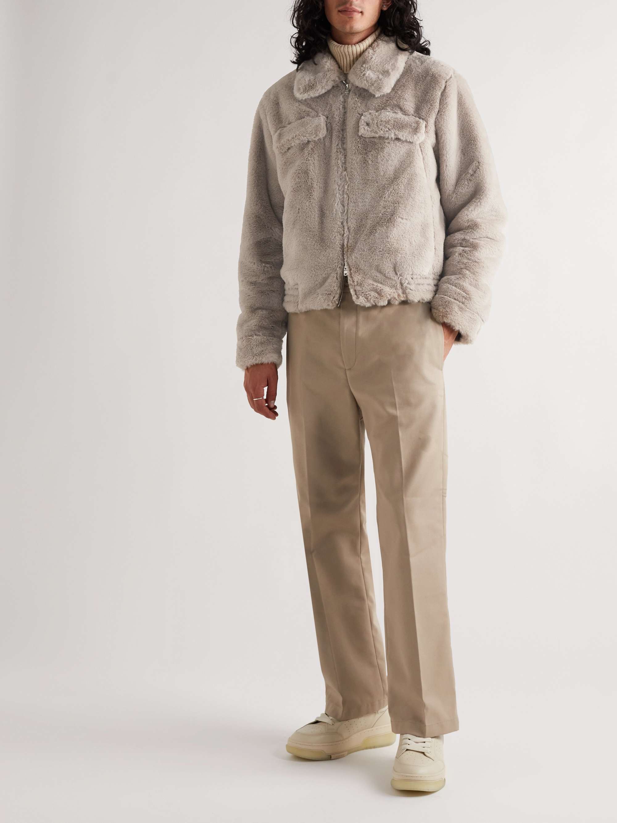 Amiri sherpa deals jacket