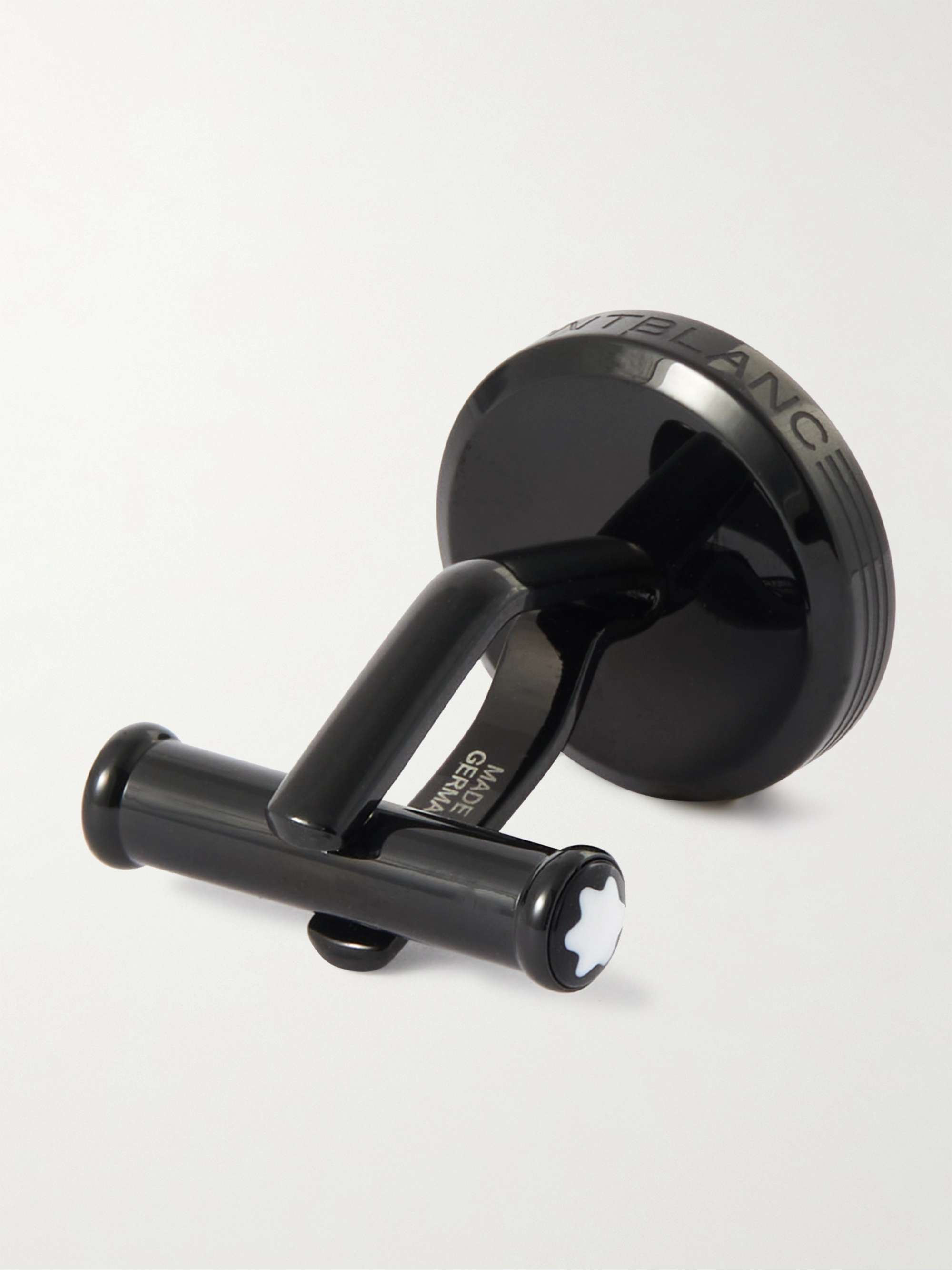 MONTBLANC StarWalker Stainless Steel and Acrylic Cufflinks