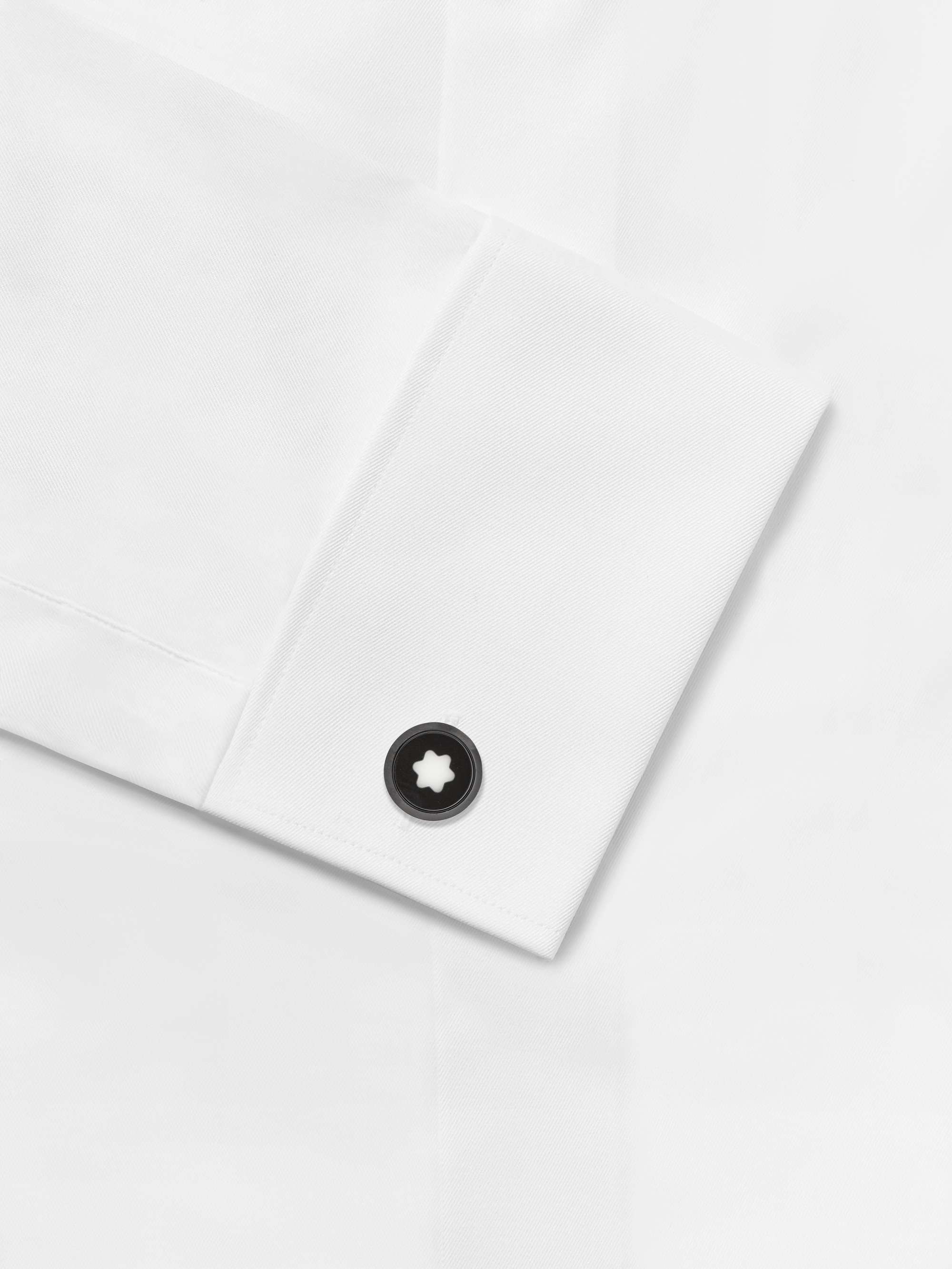 MONTBLANC StarWalker Stainless Steel and Acrylic Cufflinks