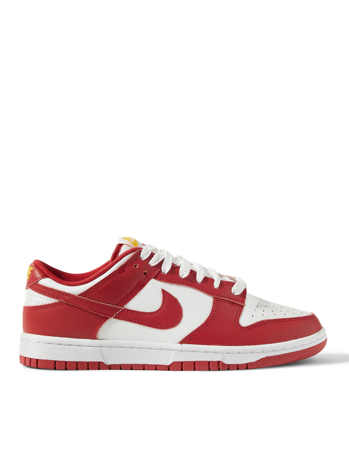 Dunk Low Retro Leather Sneakers