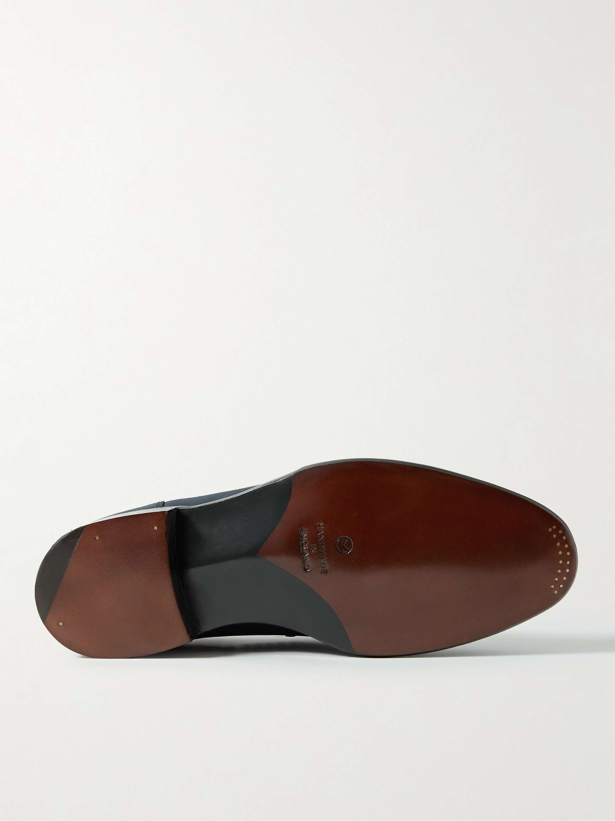 KINGSMAN Newport Suede Penny Loafers
