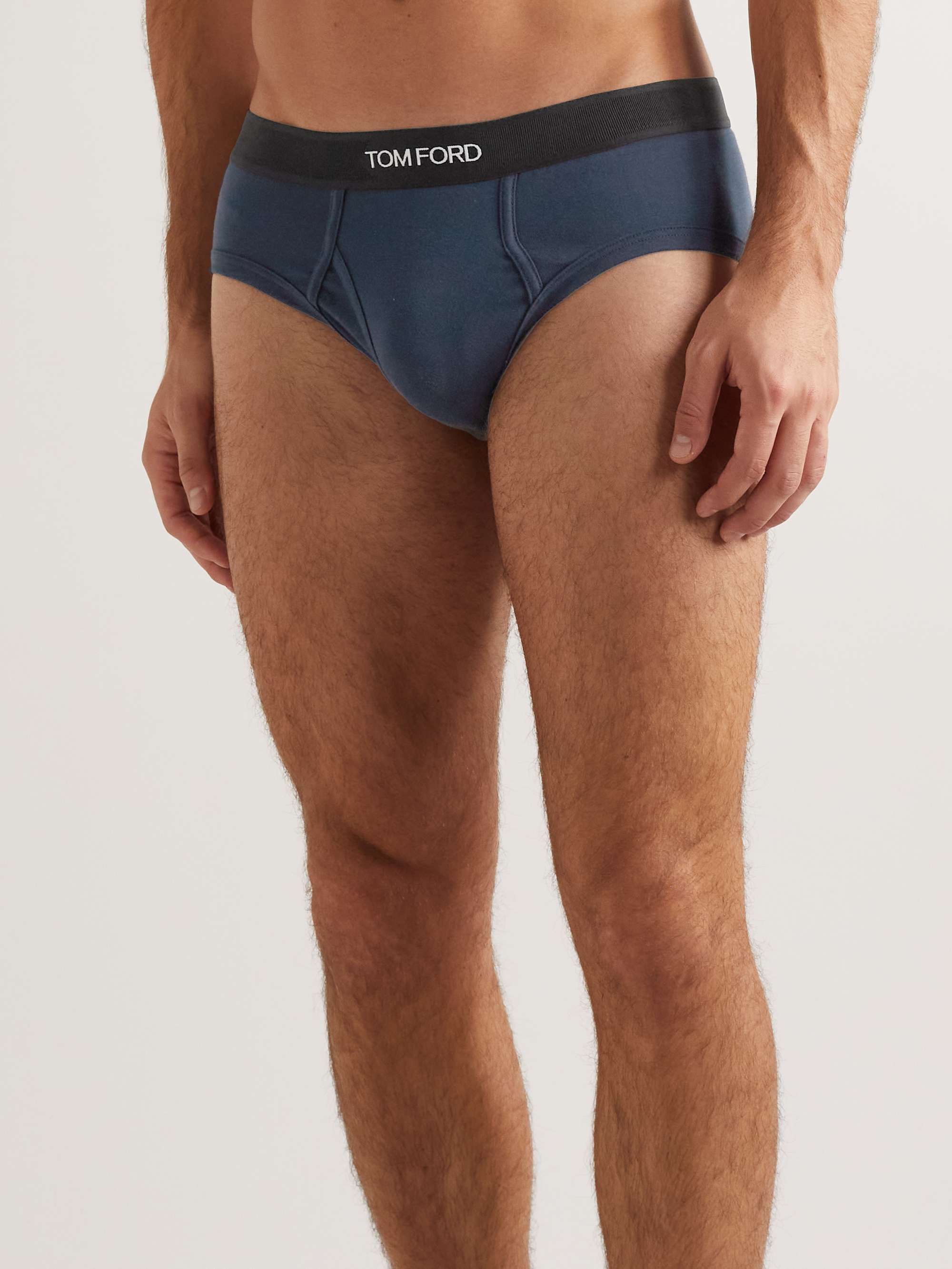 TOM FORD Stretch-Cotton Briefs