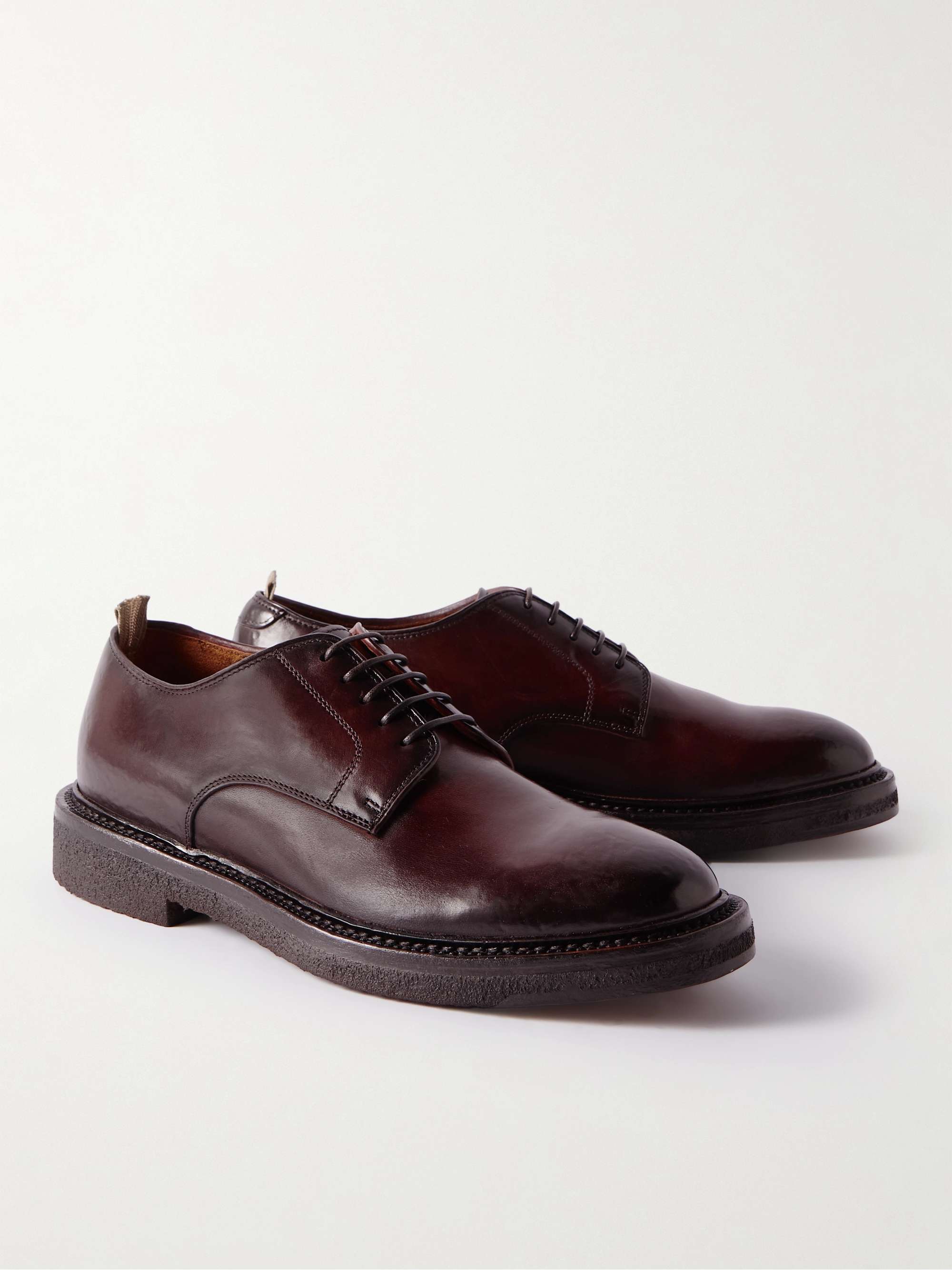 OFFICINE CREATIVE Hopkins Leather Derby Shoes