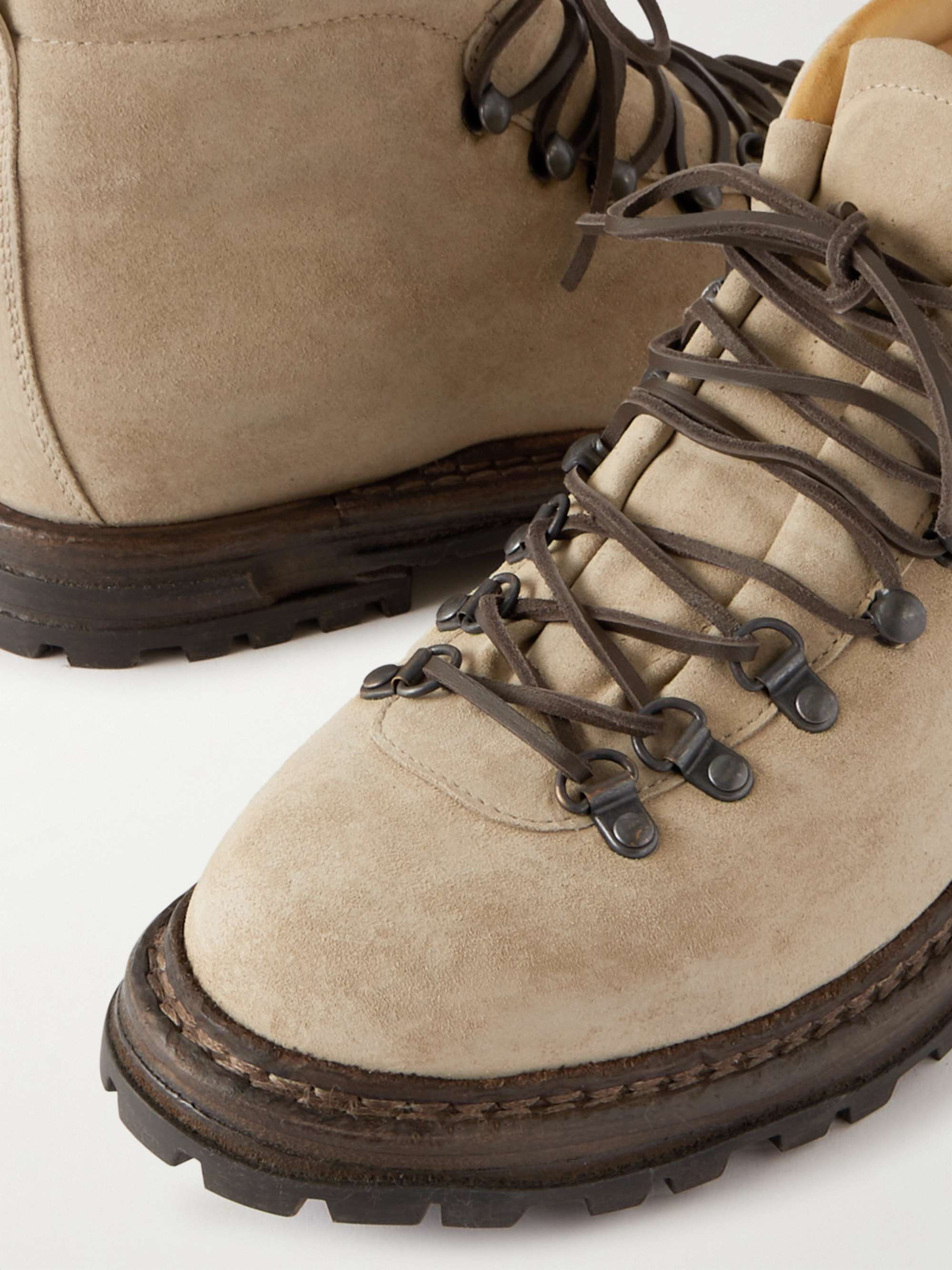 OFFICINE CREATIVE Artik Suede Lace-Up Boots