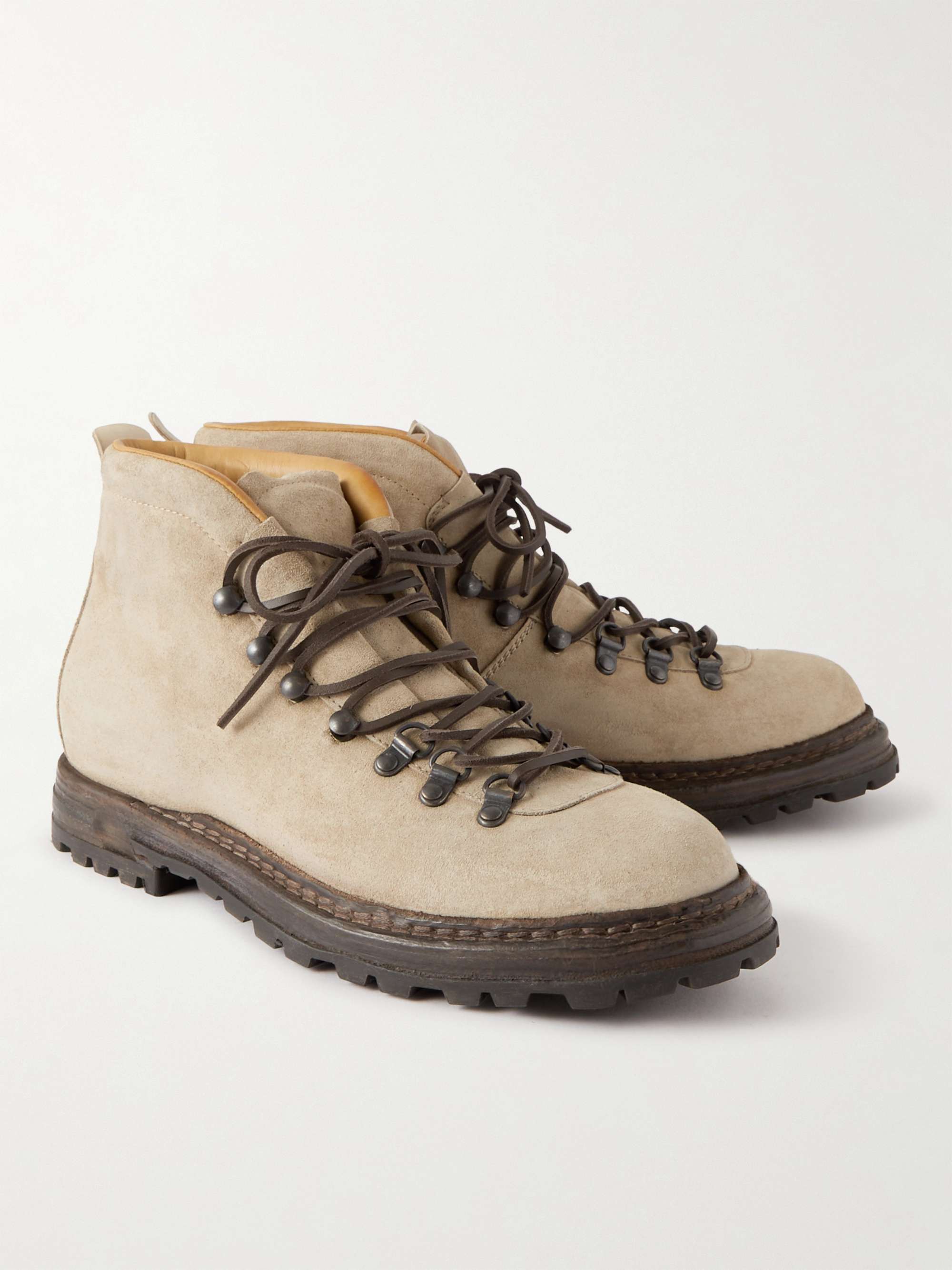 OFFICINE CREATIVE Artik Suede Lace-Up Boots
