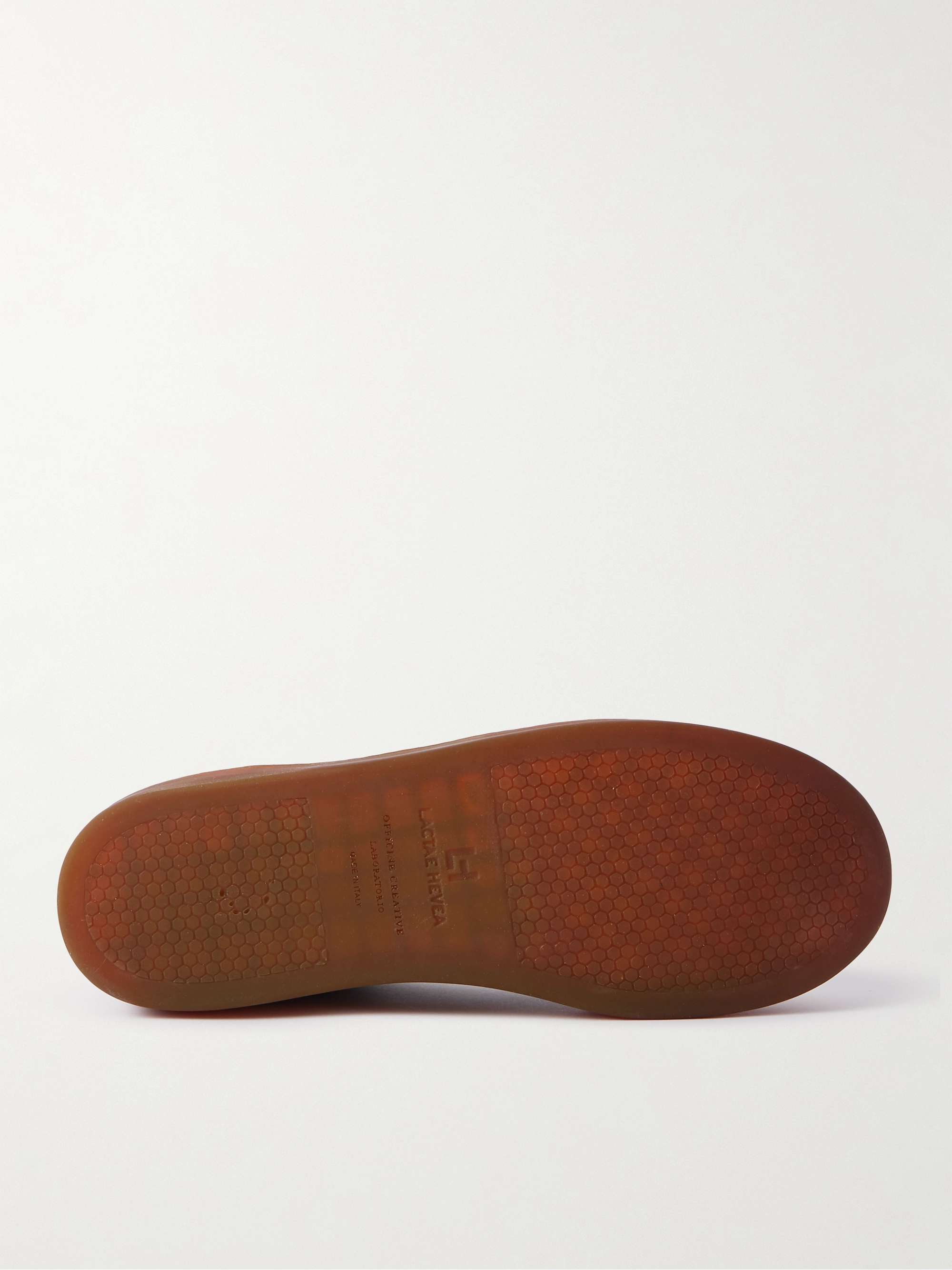 OFFICINE CREATIVE Kombined Leather and Suede Sneakers