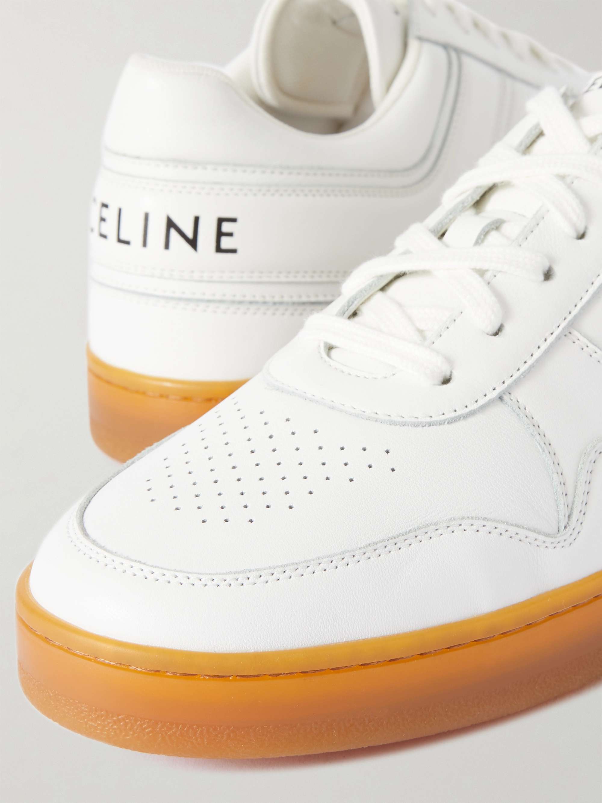 CELINE HOMME Leather Sneakers for Men | MR PORTER