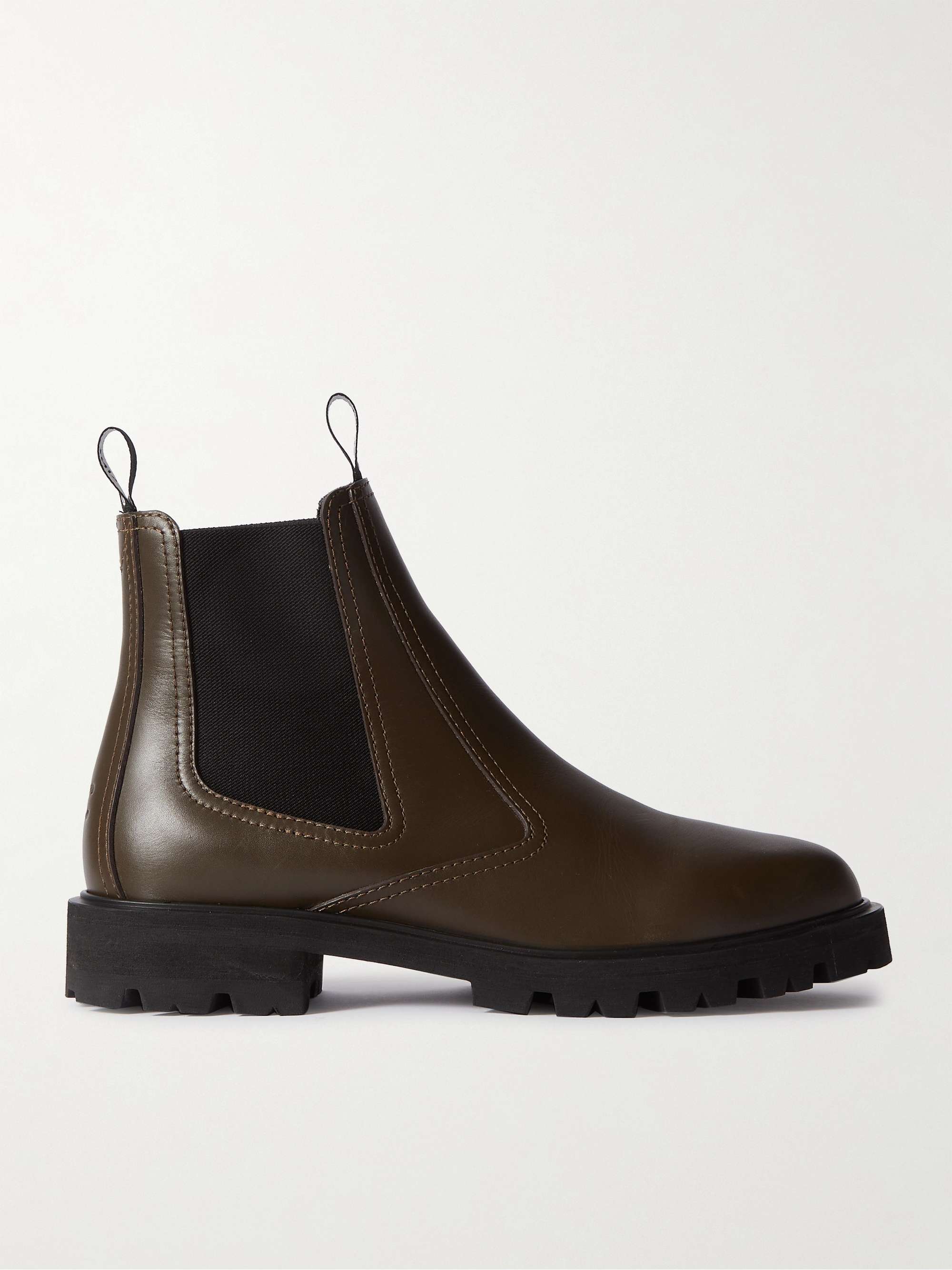 Margaret Leather Chelsea Boots