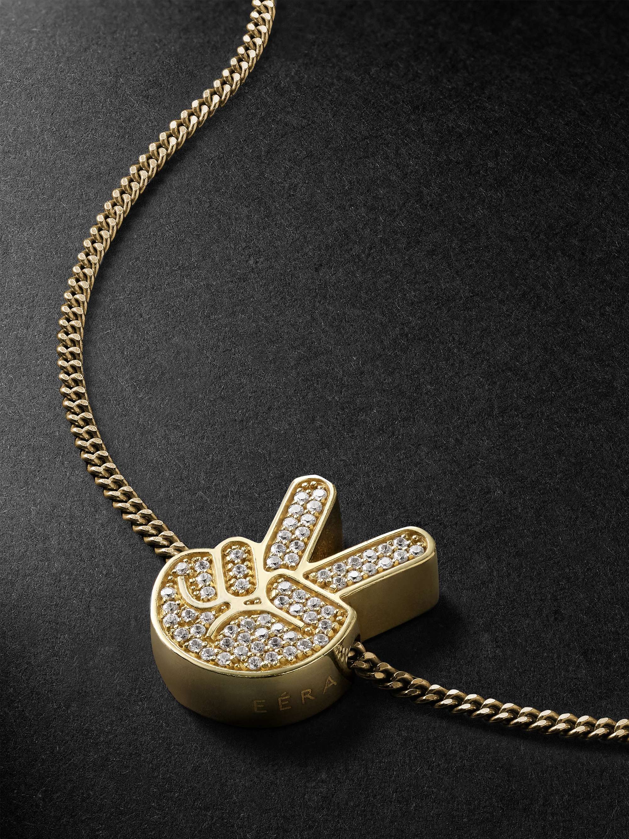 EÉRA Virgil Gold Diamond Necklace