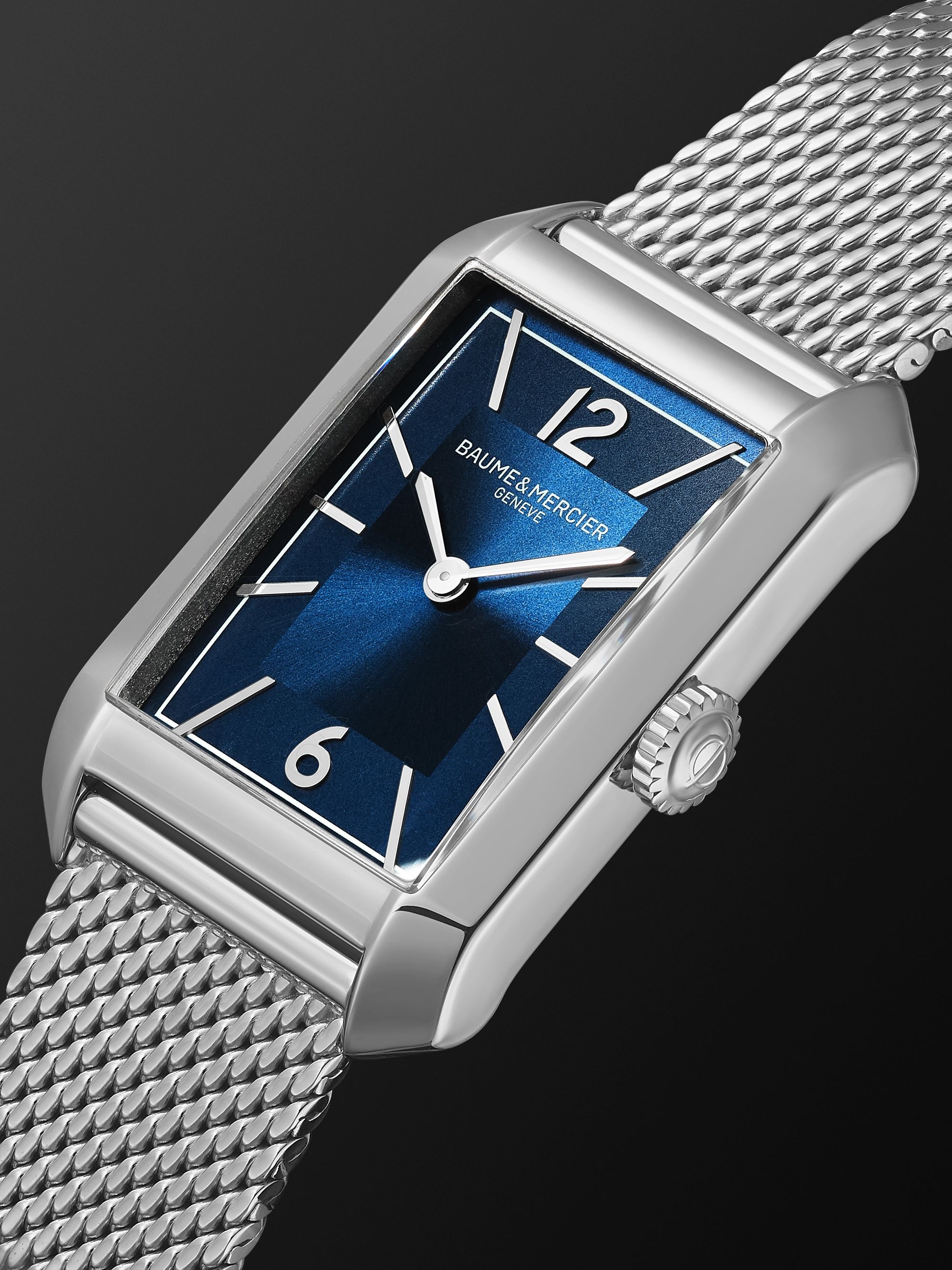 BAUME & MERCIER Hampton 27.5mm Stainless Steel Watch, Ref. No. M0A10671