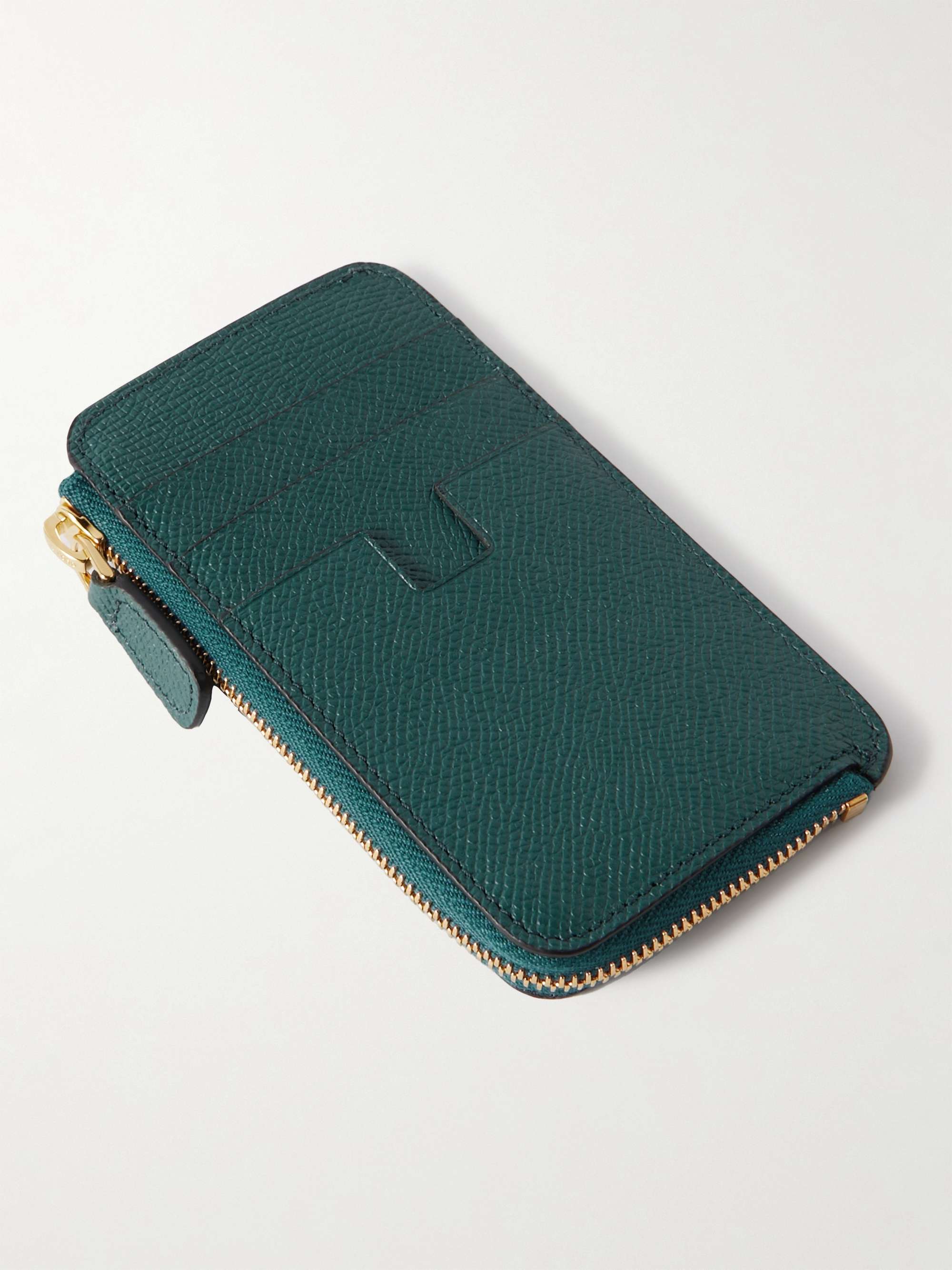 TOM FORD Full-Grain Leather Zip-Around Wallet