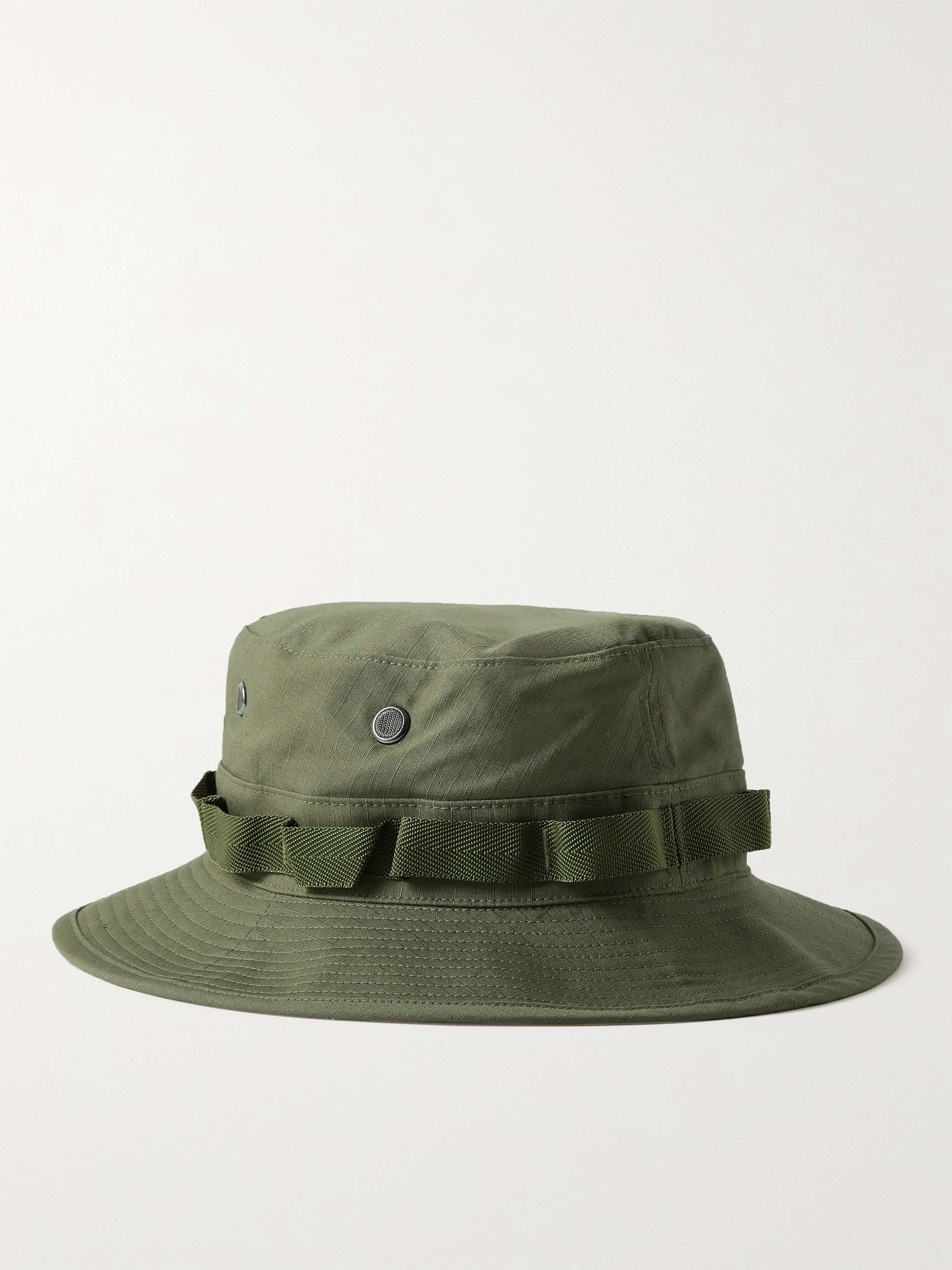 Cotton-Ripstop Bucket Hat